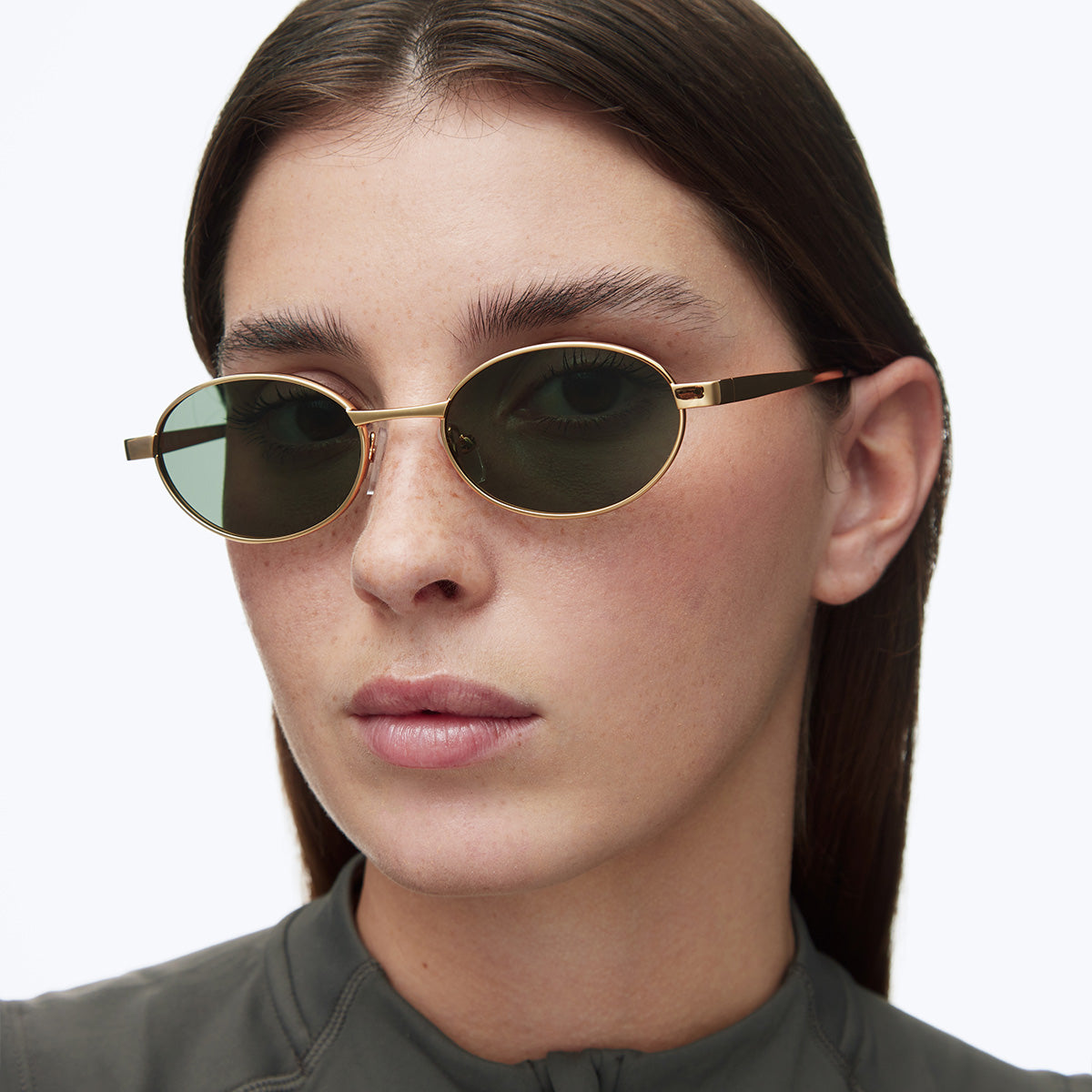 meller-kadi-gold-olive-sonnenbrille-oval-metallgestell-braune-gl-ser image 4