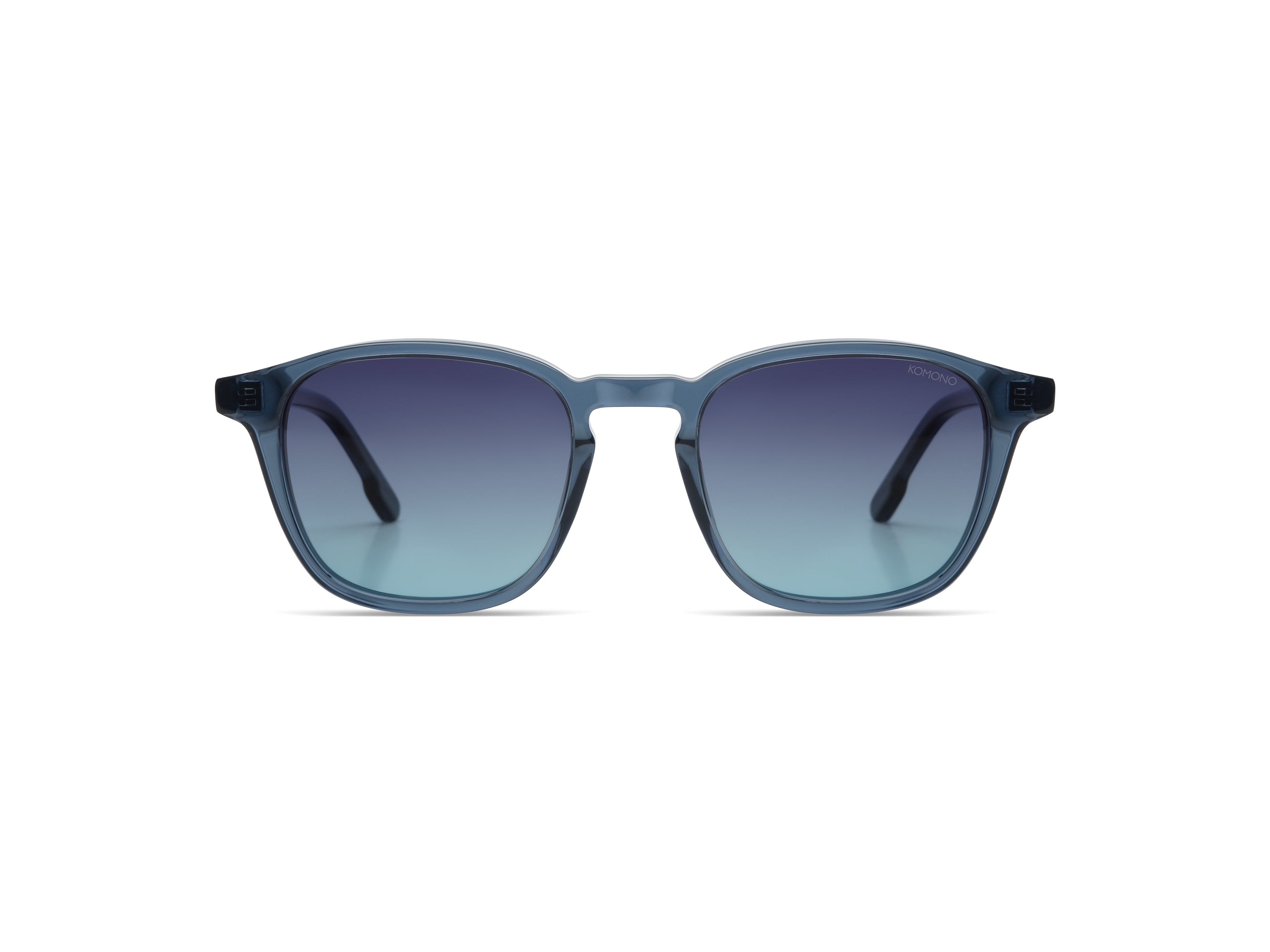 komono-marlon-jale-sonnenbrille-polarisiert-blaues-transparentes-eco-acetat image 1