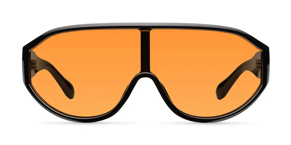 meller-zaki-sonnenbrille-black-orange-sportmodell-mit-umlaufendem-panorama-glas image 1