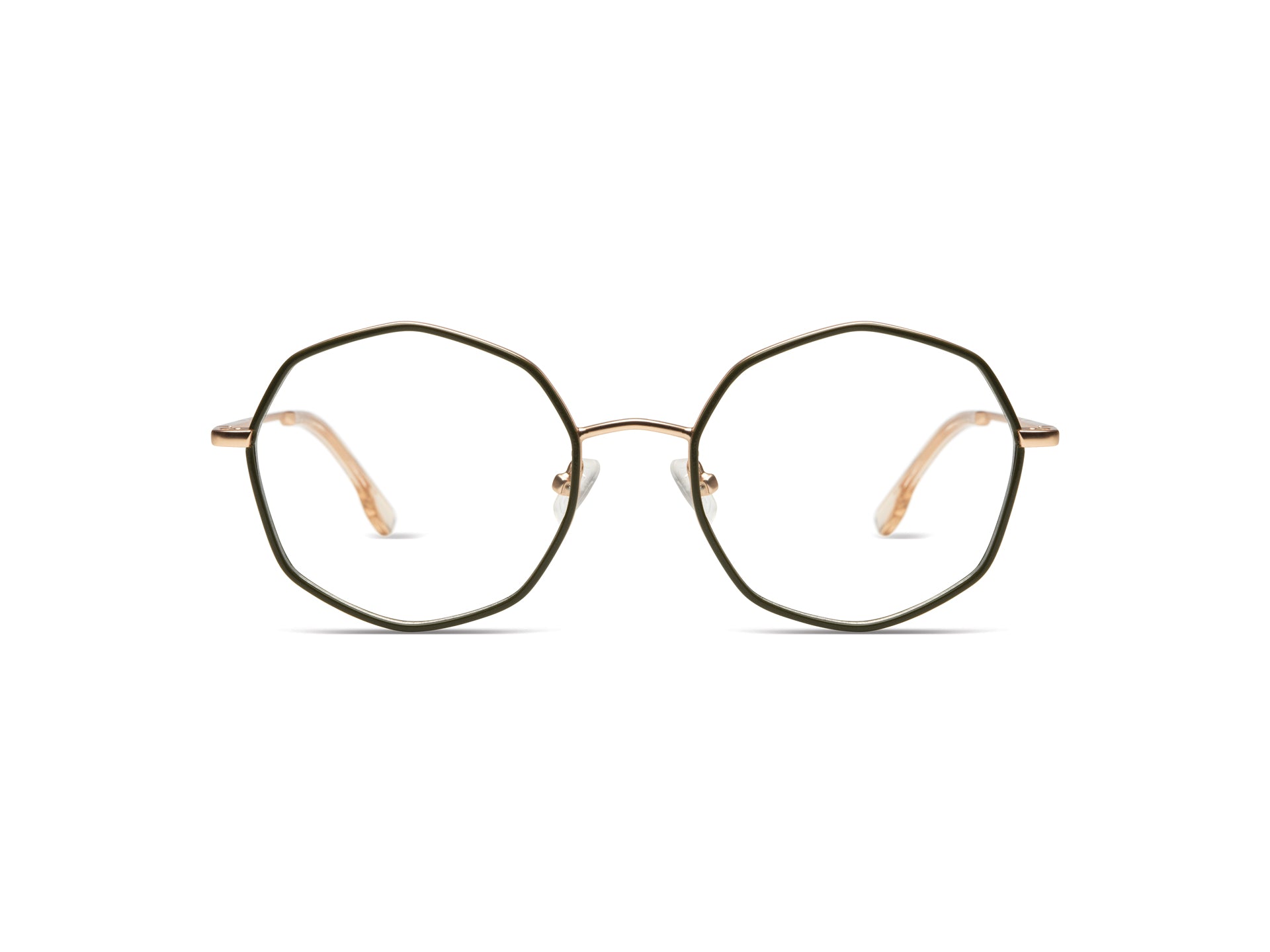 komono-sofia-kaki-rose-gold-matte-brille image 1