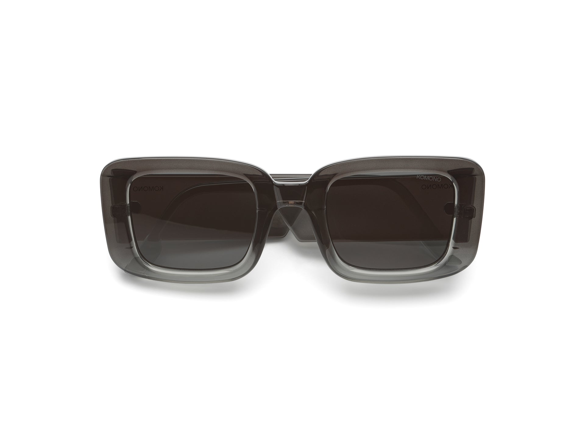 komono-avery-grayscale-sonnenbrille-rechteckiger-rahmen-bio-nylon-uv400 image 1