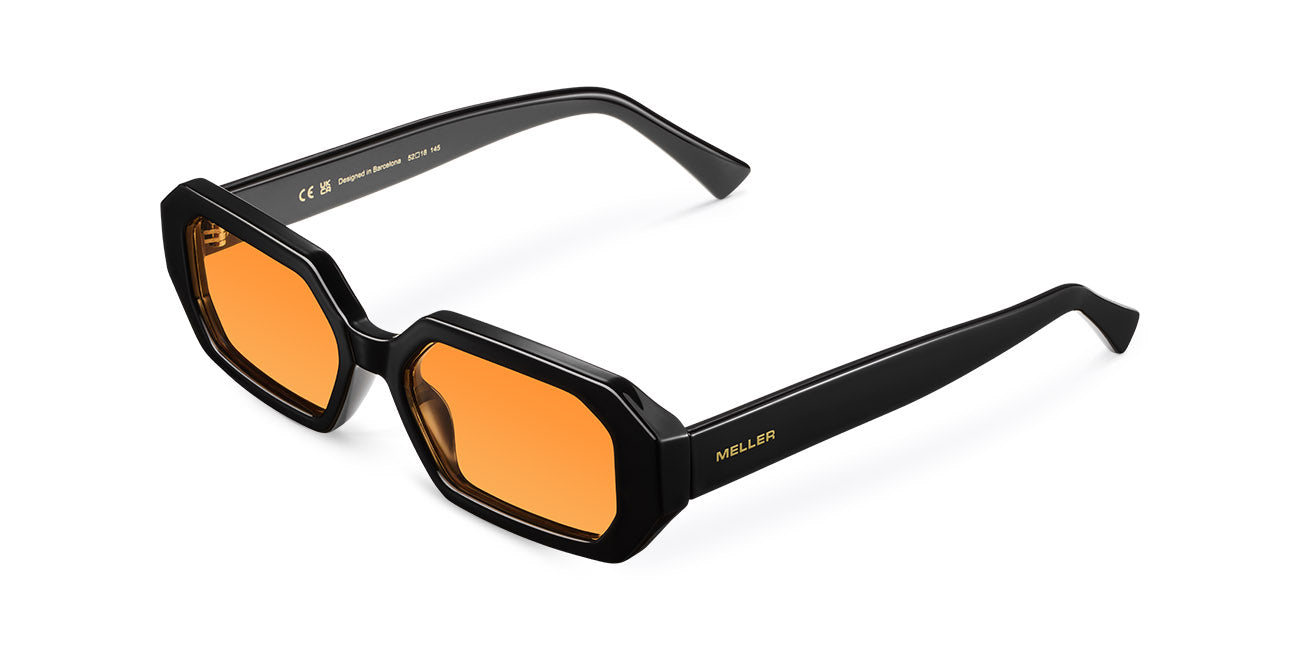 meller-esi-black-orange-sonnenbrille-geometrisch-biobased image 2