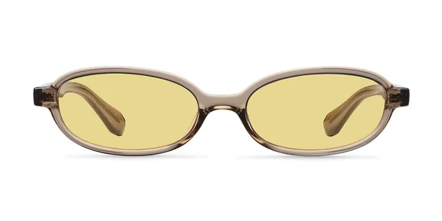 meller-osei-camel-yellow-sonnenbrille-rechteckig-gelb-braun image 1