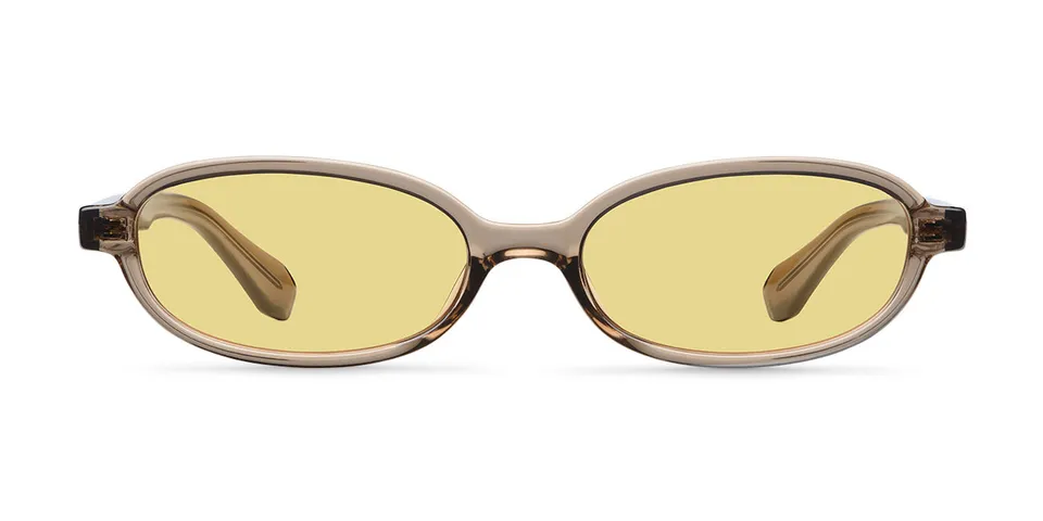 meller-osei-camel-yellow-sonnenbrille-rechteckig-gelb-braun image 1
