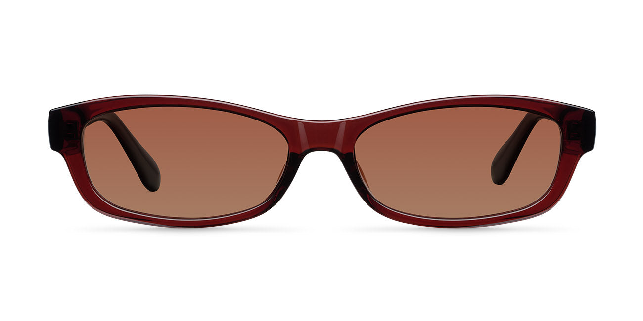 meller-amar-maroon-brown-sonnenbrille-rechteckig image 1