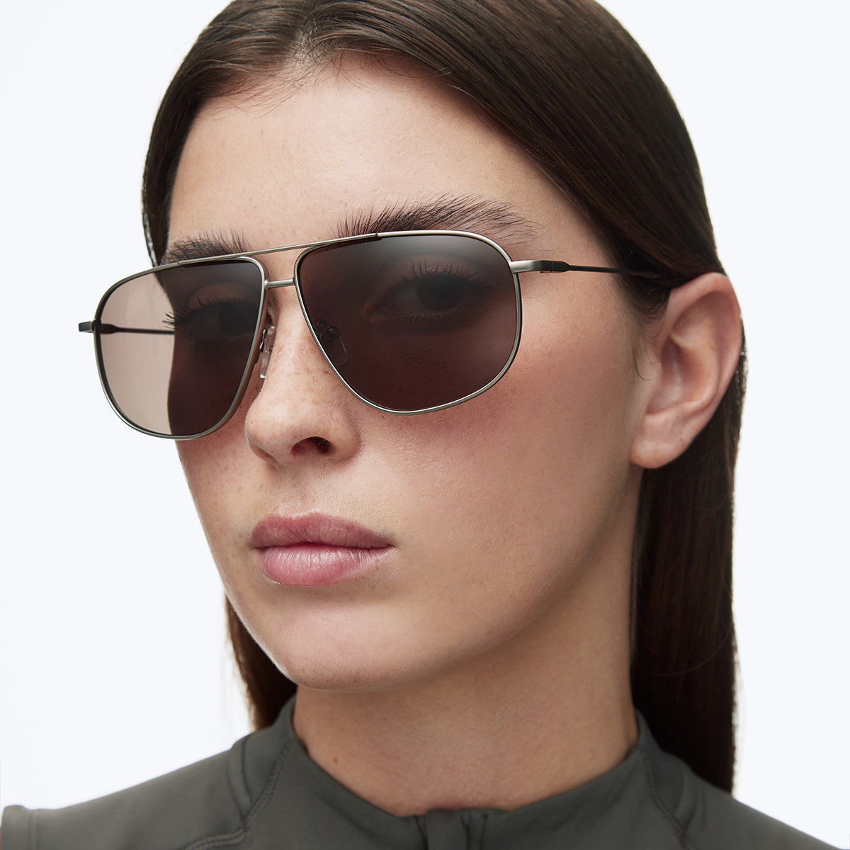 meller-dina-matte-gun-kakao-sonnenbrille-aviator image 4