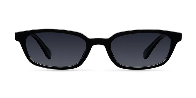 meller-eru-all-black-sonnenbrille-l-ngliche-retro-rechteckform-black-black image 1