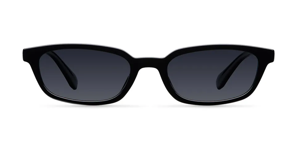 meller-eru-all-black-sonnenbrille-l-ngliche-retro-rechteckform-black-black image 1