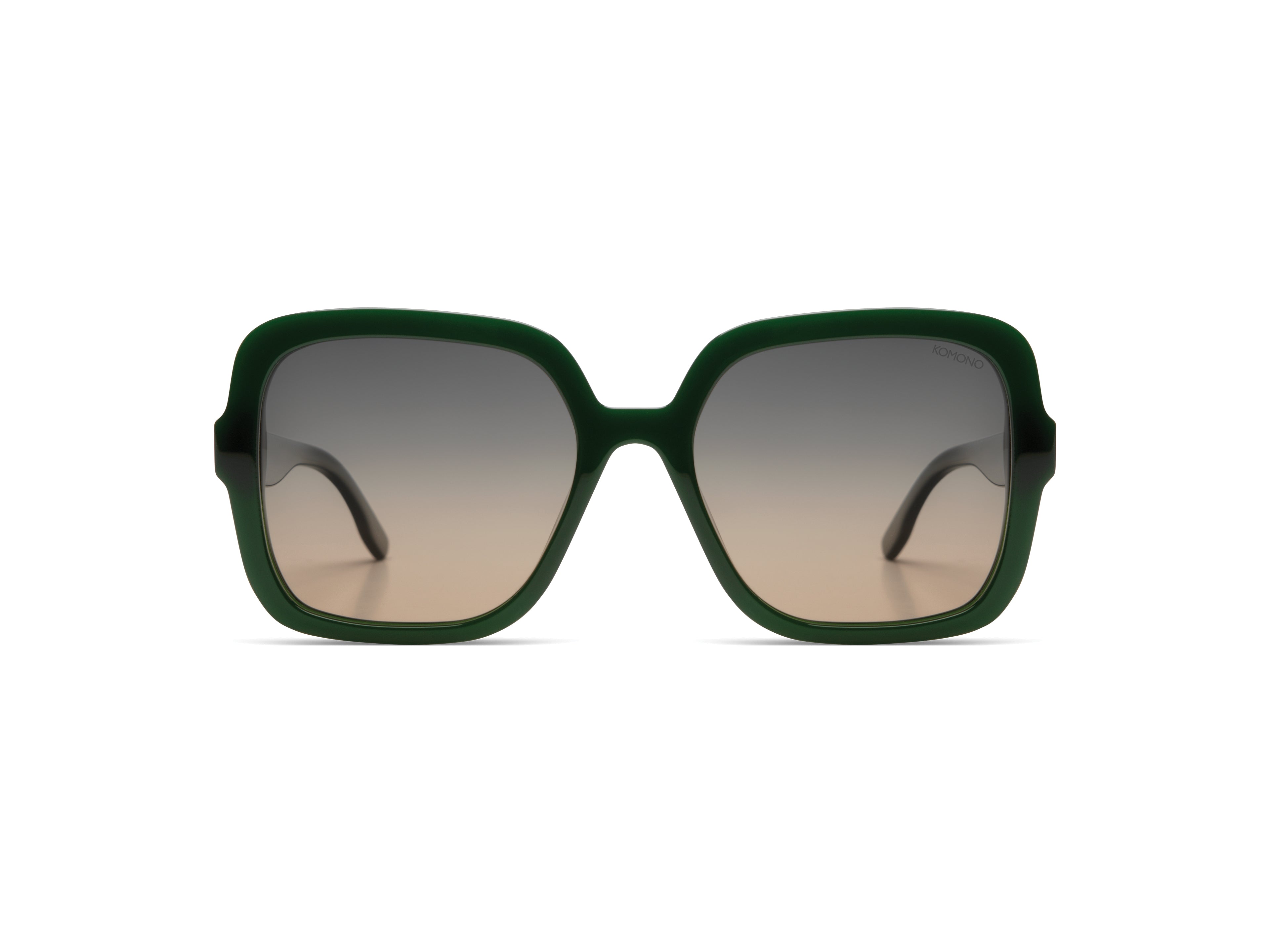 komono-miley-sonnenbrille-hunter-white-gold-large-polarisiert image 1