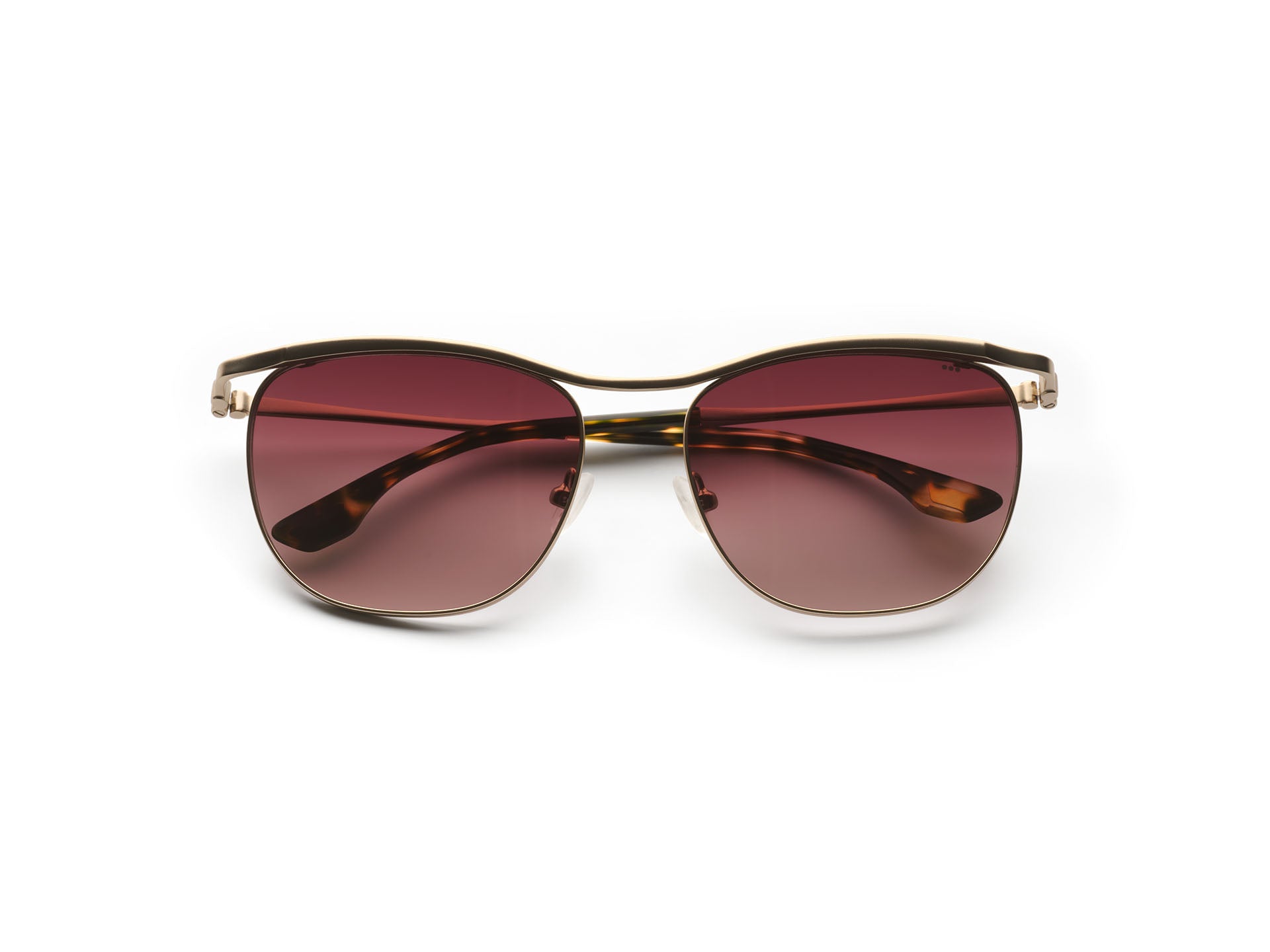 komono-rory-white-gold-matte-sonnenbrille image 2