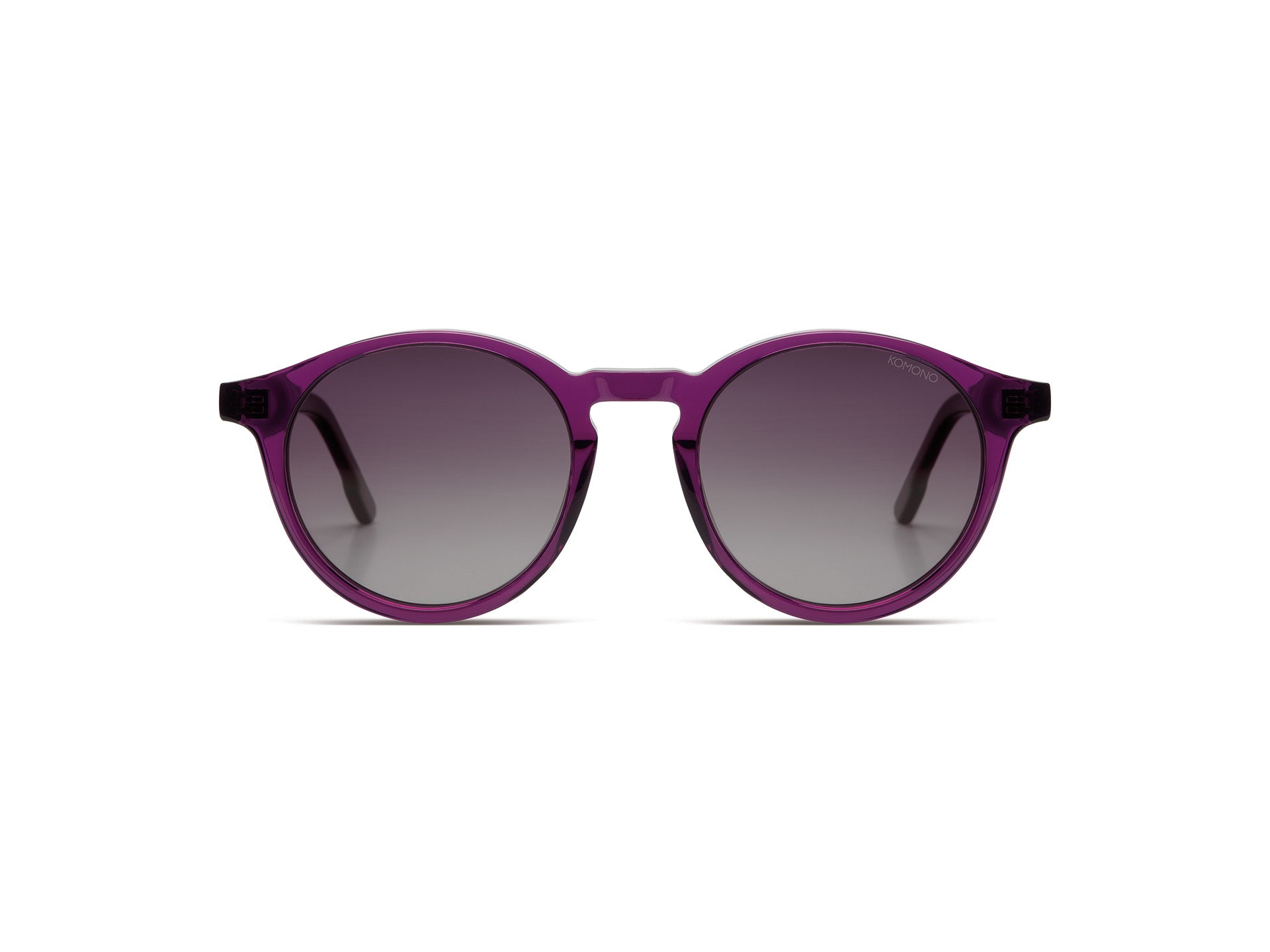 komono-archie-deep-purple-panto-sonnenbrille-in-violett image 1