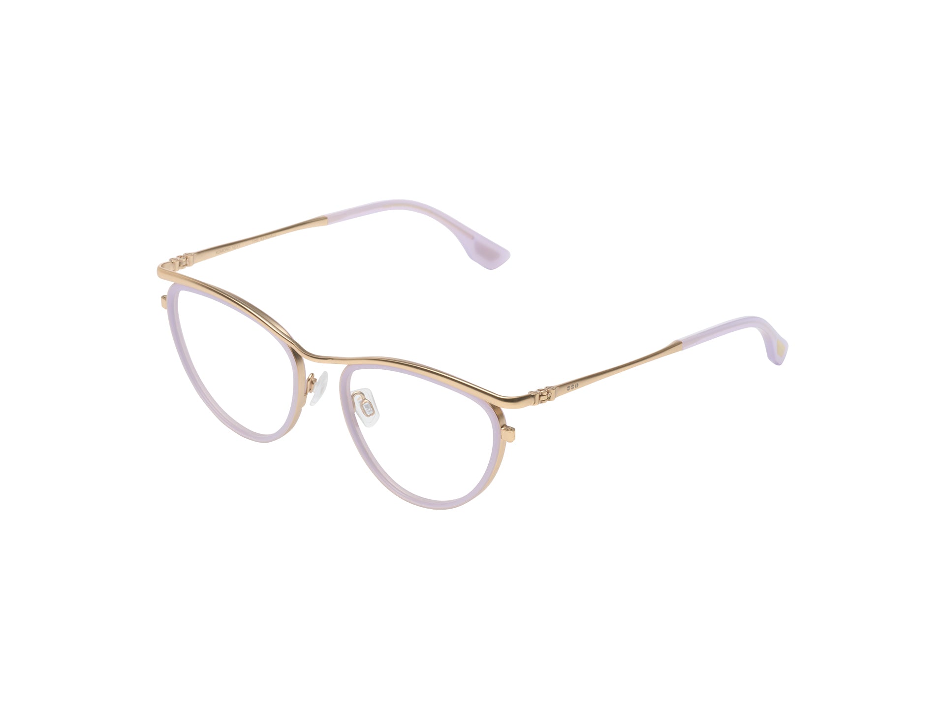 komono-kendall-lavender-white-gold-matte-sonnenbrille image 2