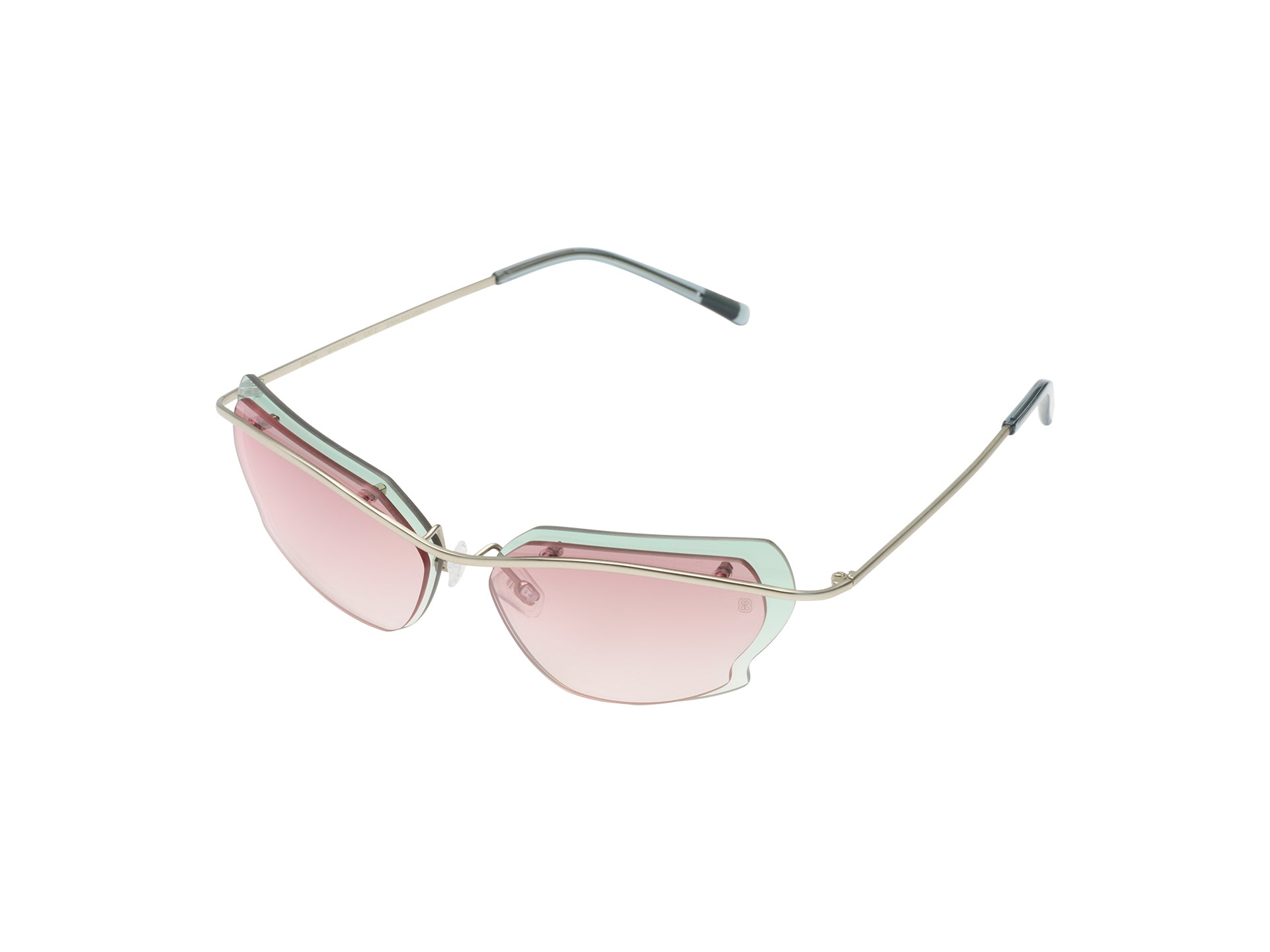 komono-brook-twilight-lagoon-sonnenbrille-edelstahl-rahmen image 2