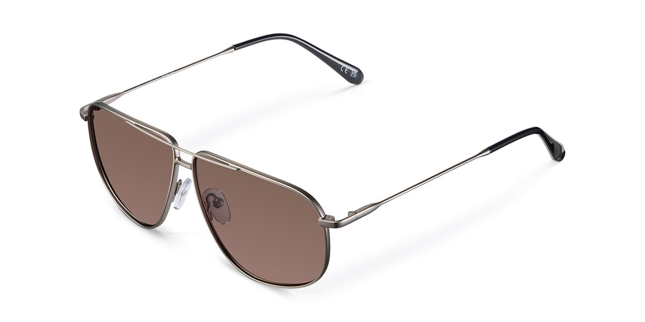 meller-dina-matte-gun-kakao-sonnenbrille-aviator image 2