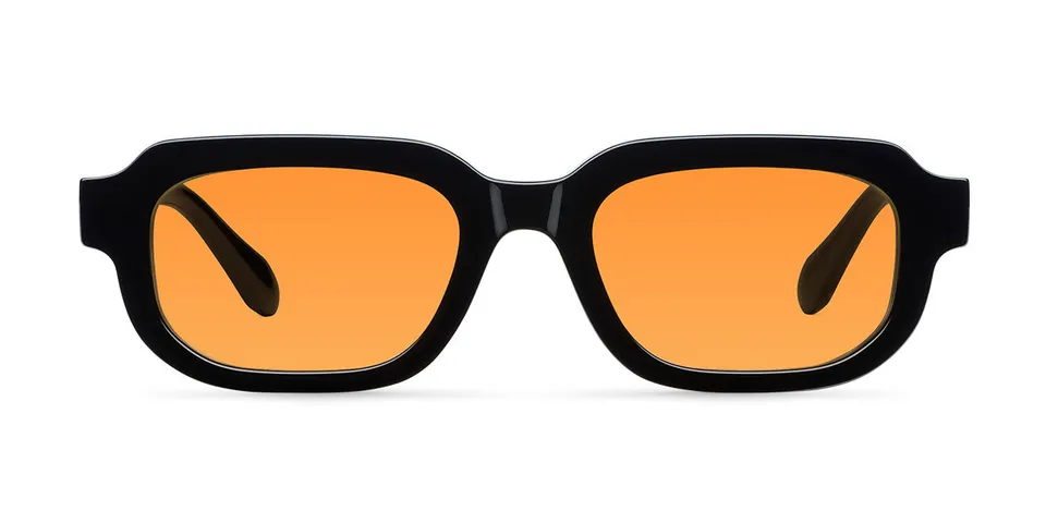 meller-kobe-sonnenbrille-black-orange-rechteckig-mit-abgerundeten-kanten image 1