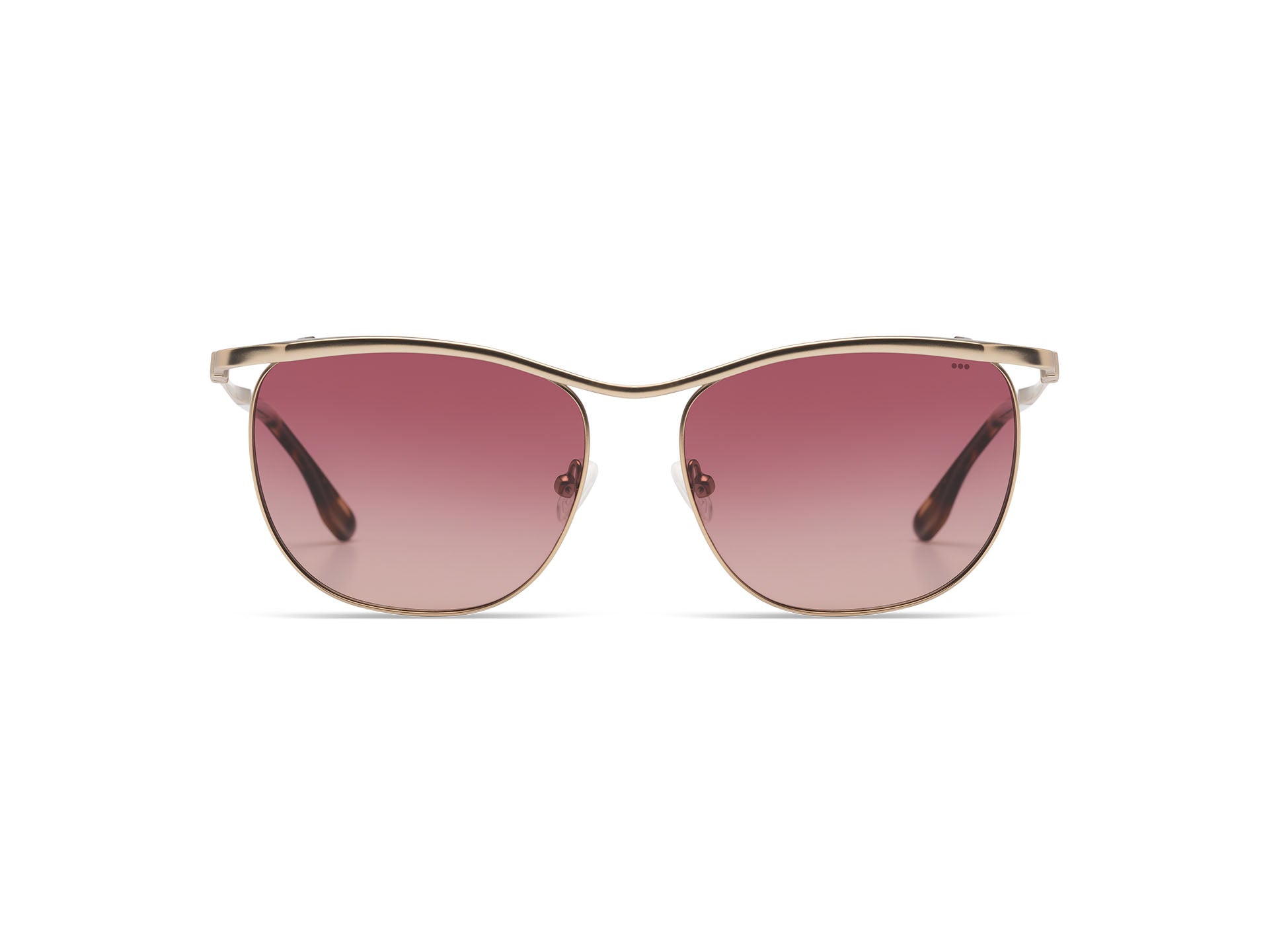 komono-rory-white-gold-matte-sonnenbrille image 1