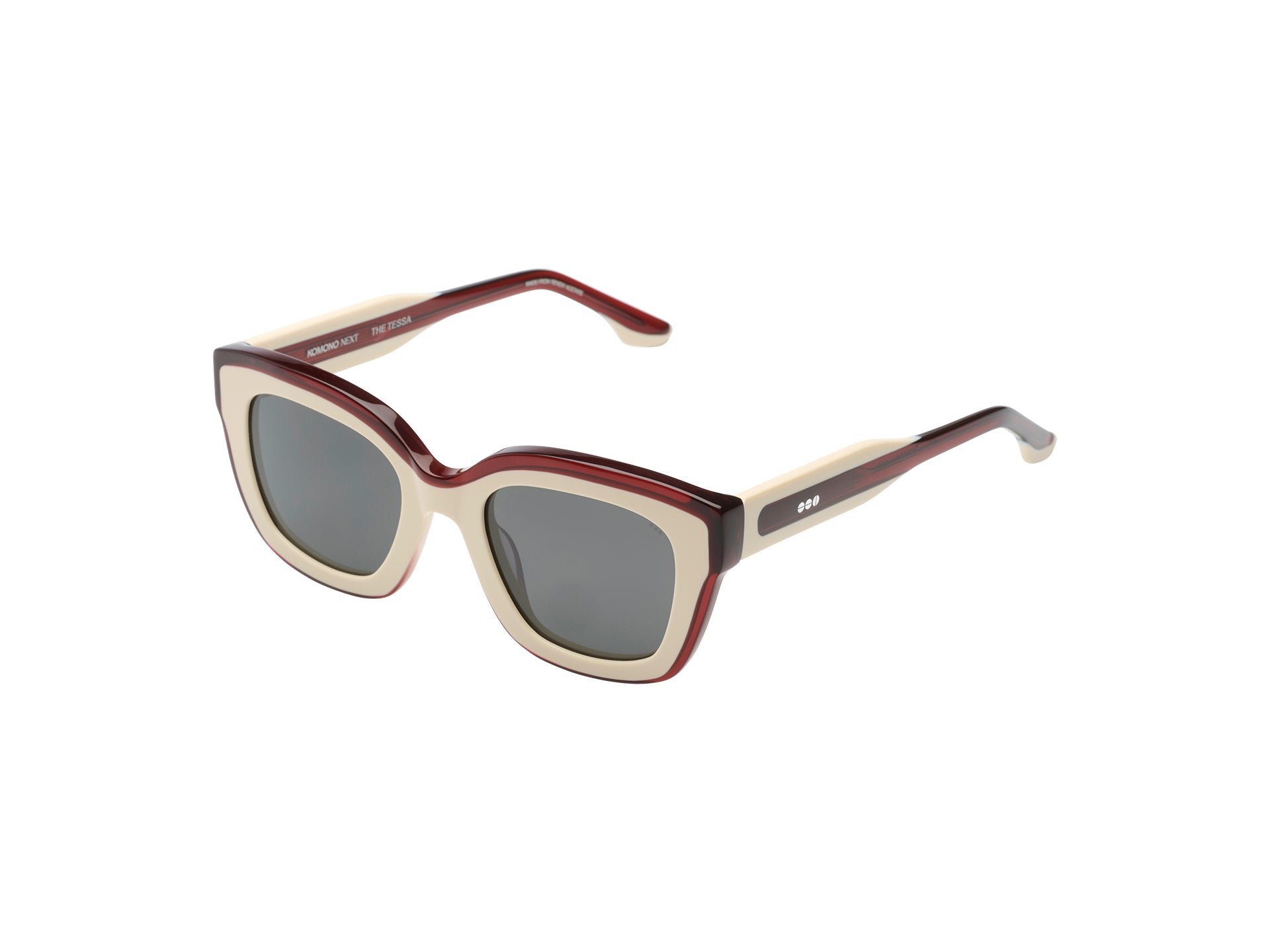 komono-teddy-tessa-cola-cream-sonnenbrille image 2