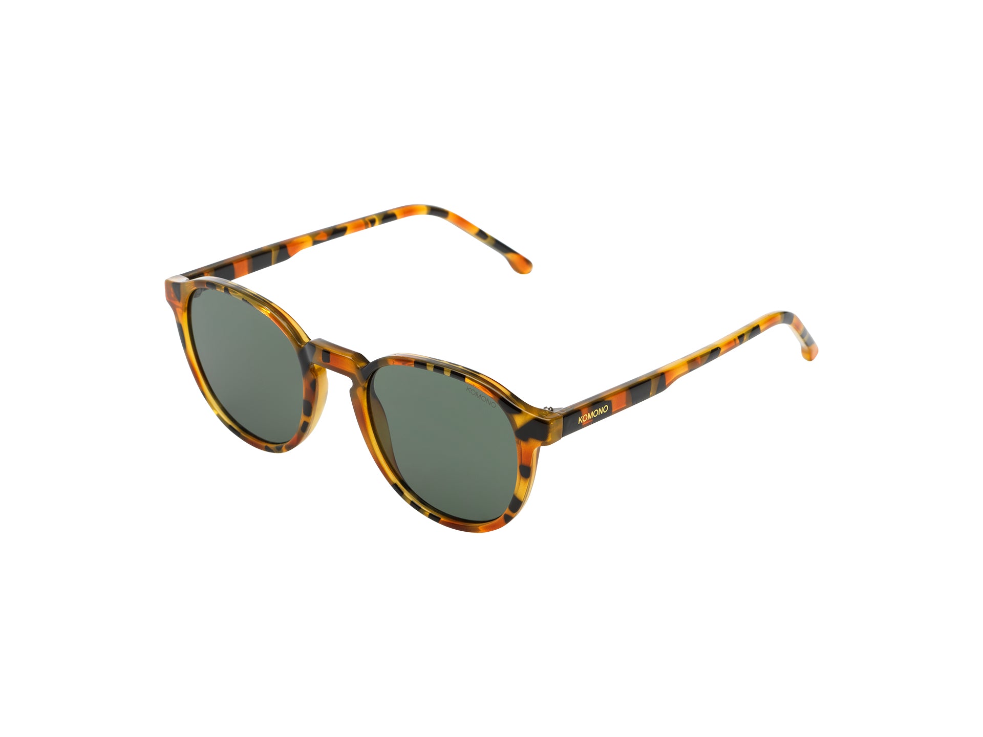 komono-liam-sonnenbrille-amber-shell image 3