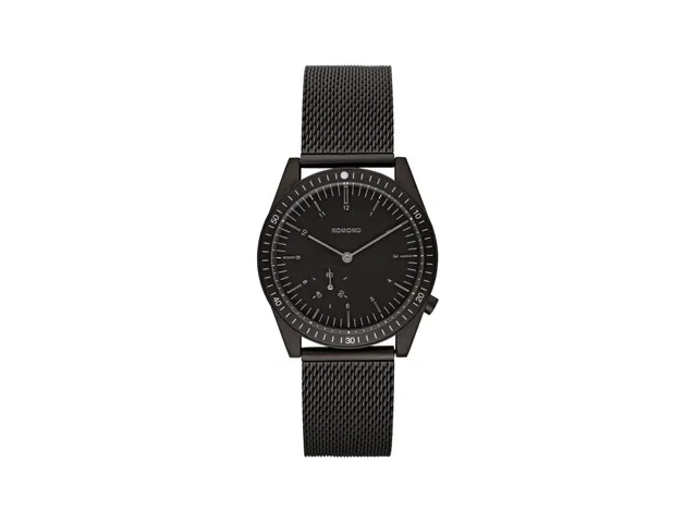 komono-ray-legacy-mesh-black-armbanduhr image 1
