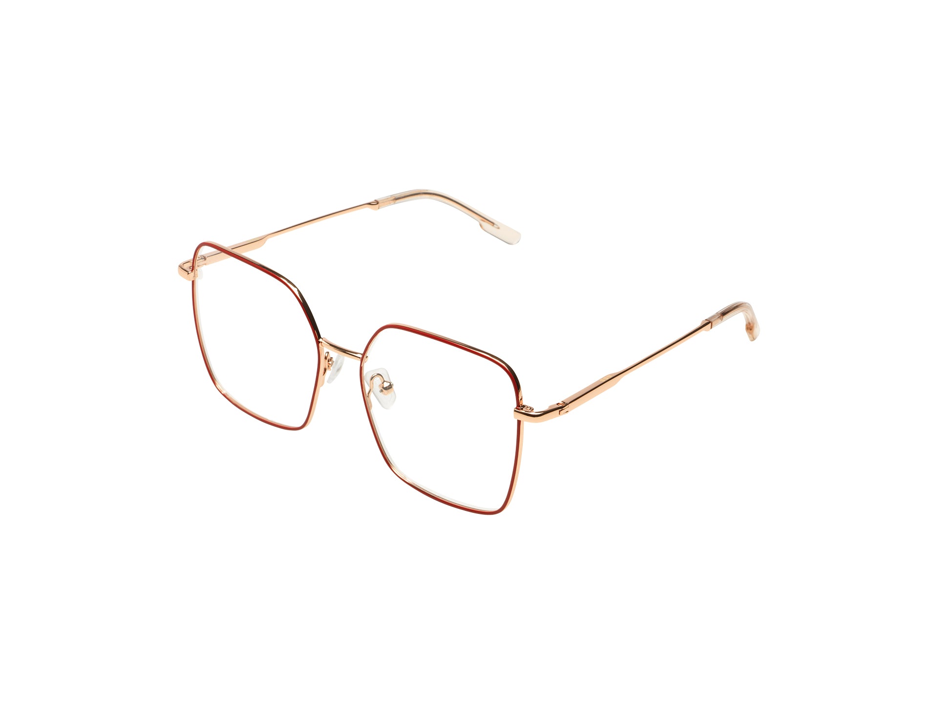 komono-audrey-brick-rose-gold-glossy-sonnenbrille image 2