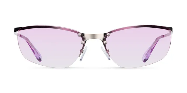 meller-sami-silver-purple-wraparound-sonnenbrille-mit-metall-brow-bar-silberne-g image 1