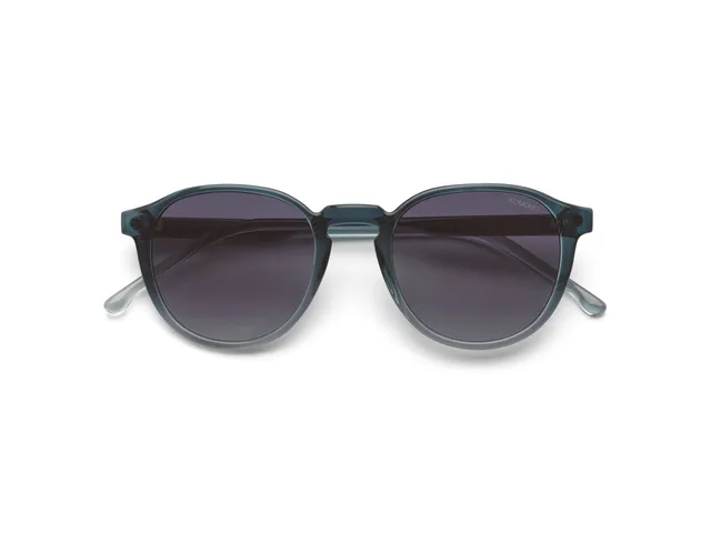 komono-liam-bluescale-runde-sonnenbrille-aus-bio-nylon-transparent-blau-lila image 1
