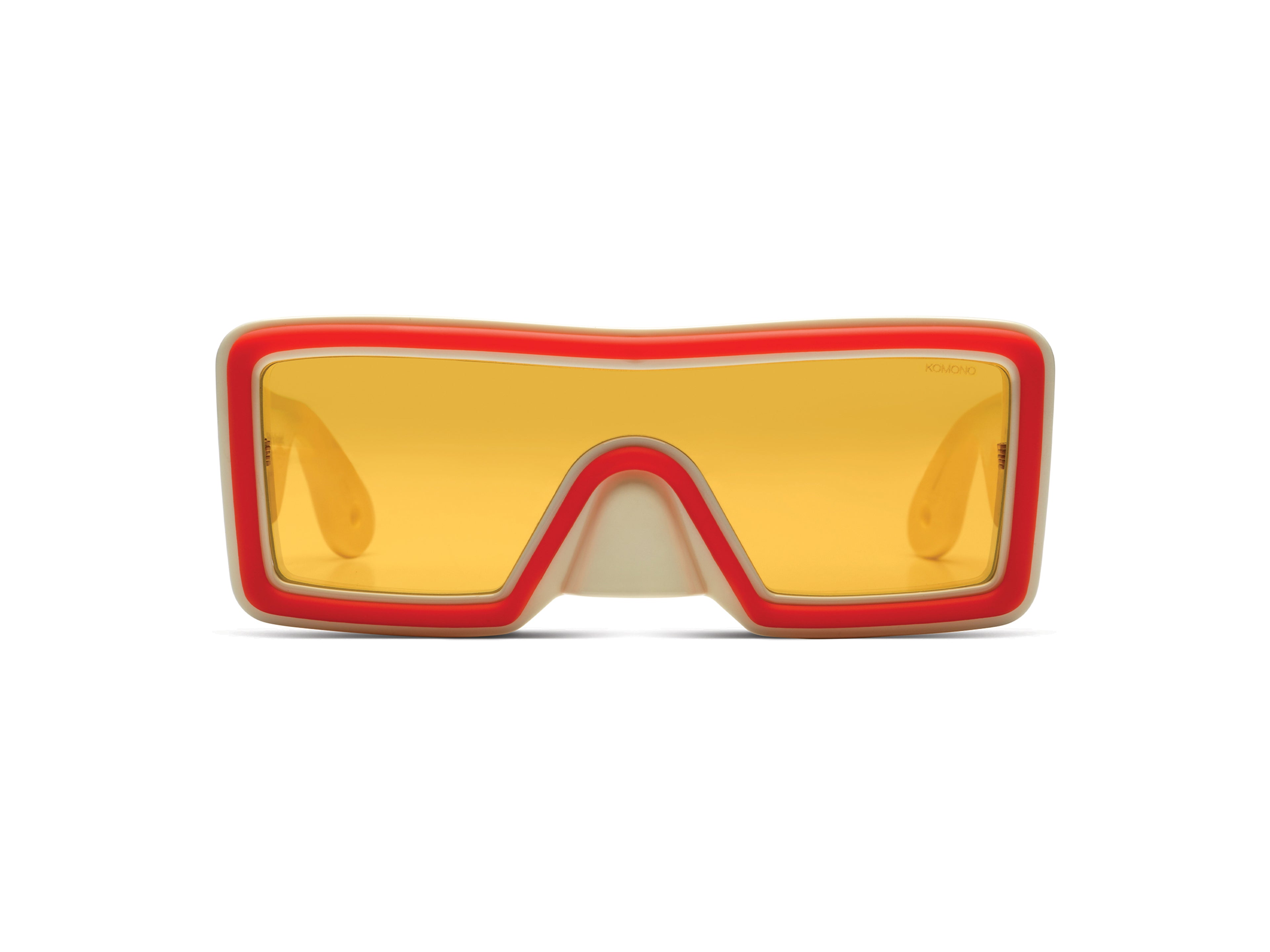komono-x-walter-van-beirendonck-ufo-white-ultra-orange-sonnenbrille-aus-bio-plas image 1