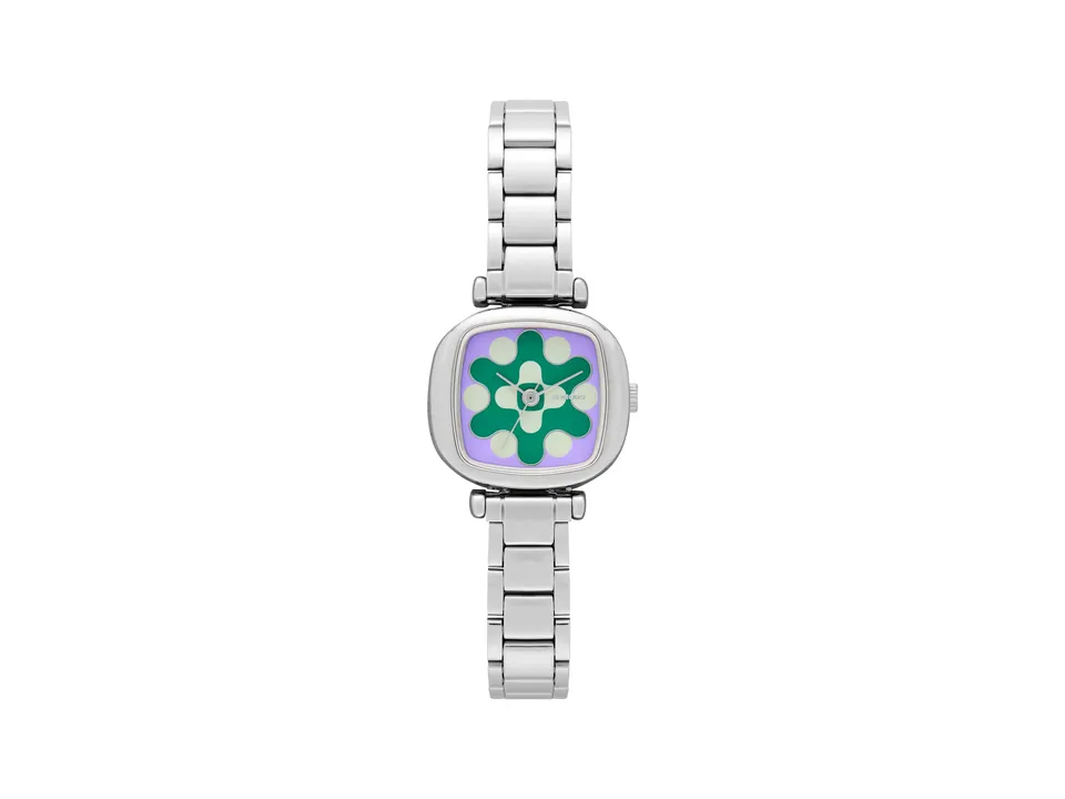 komono-moneypenny-aurora-tire-silver-lilac-damenuhr image 1