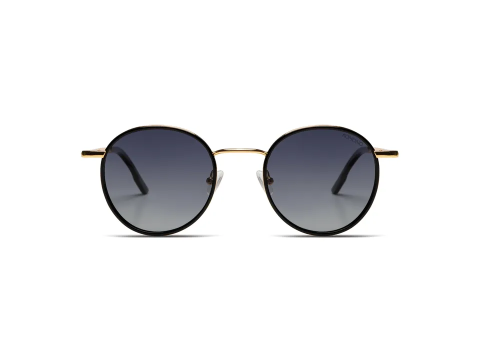 komono-pete-sonnenbrille-gold-black image 1