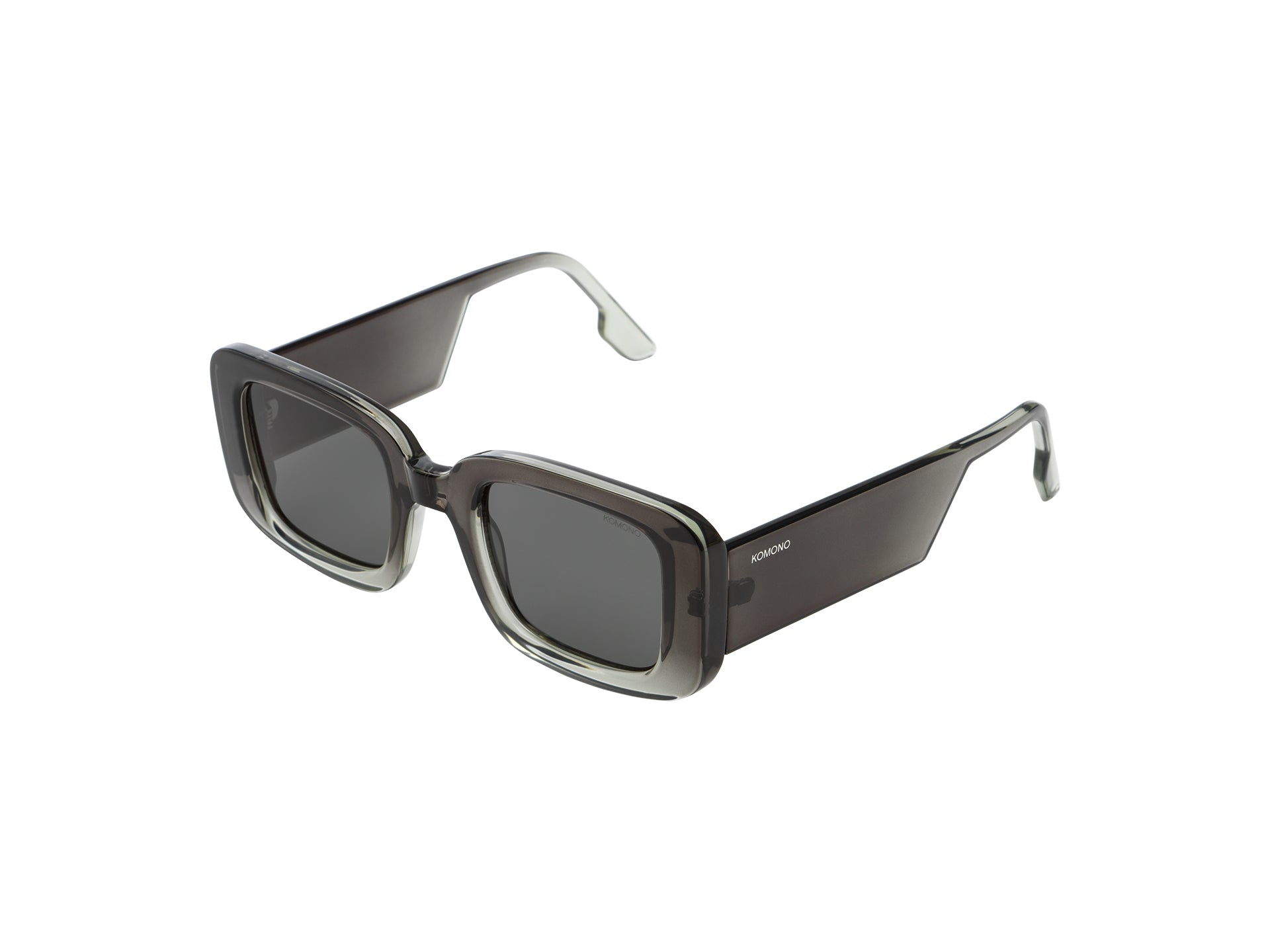 komono-avery-grayscale-sonnenbrille-rechteckiger-rahmen-bio-nylon-uv400 image 3