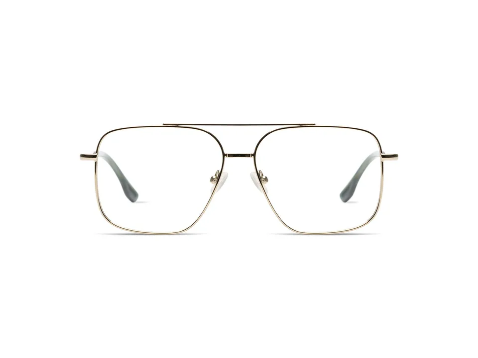 komono-jett-brille-silver-glossy image 1