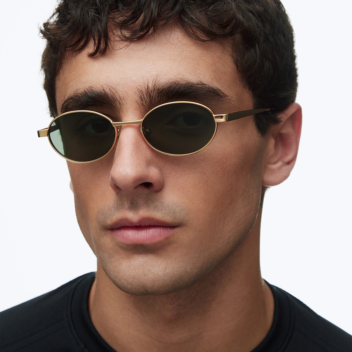 meller-kadi-gold-olive-sonnenbrille-oval-metallgestell-braune-gl-ser image 5