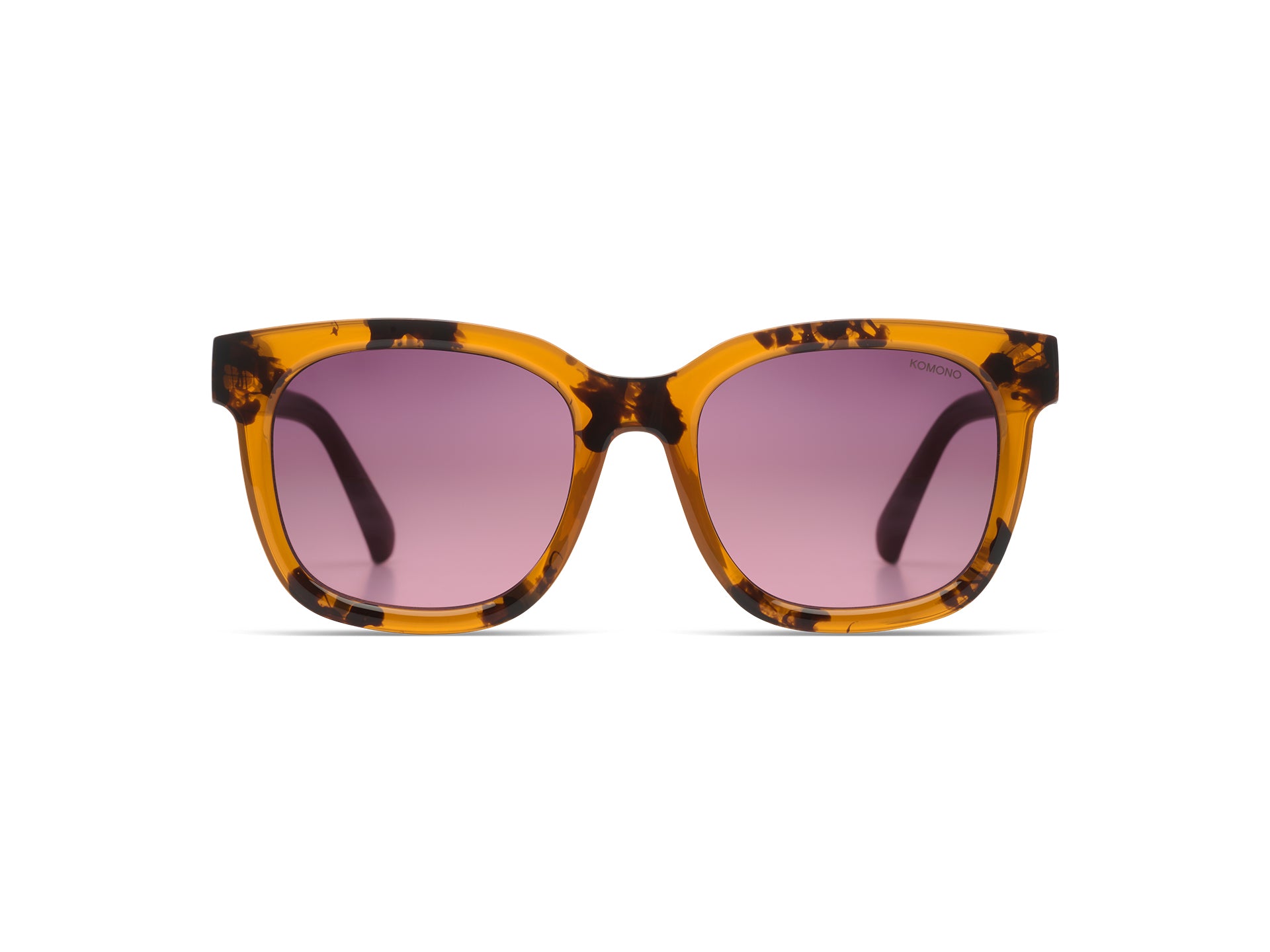 komono-sienna-amber-ink-sonnenbrille-oversized-eckig-bioplastik image 2