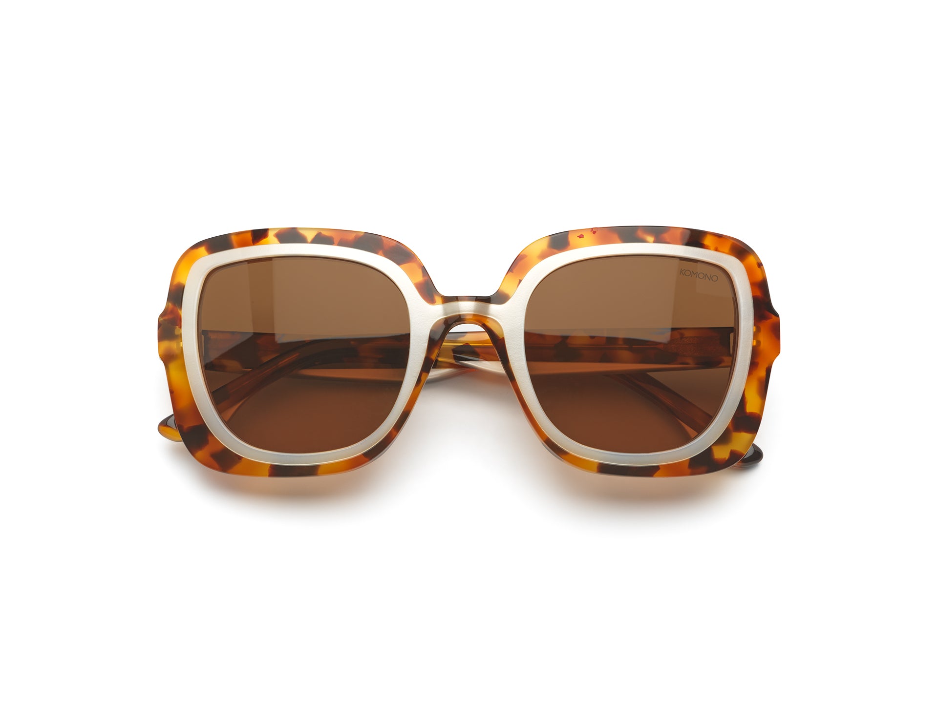 komono-livey-maple-pearl-sonnenbrille-quadratisch-polarisiert image 1