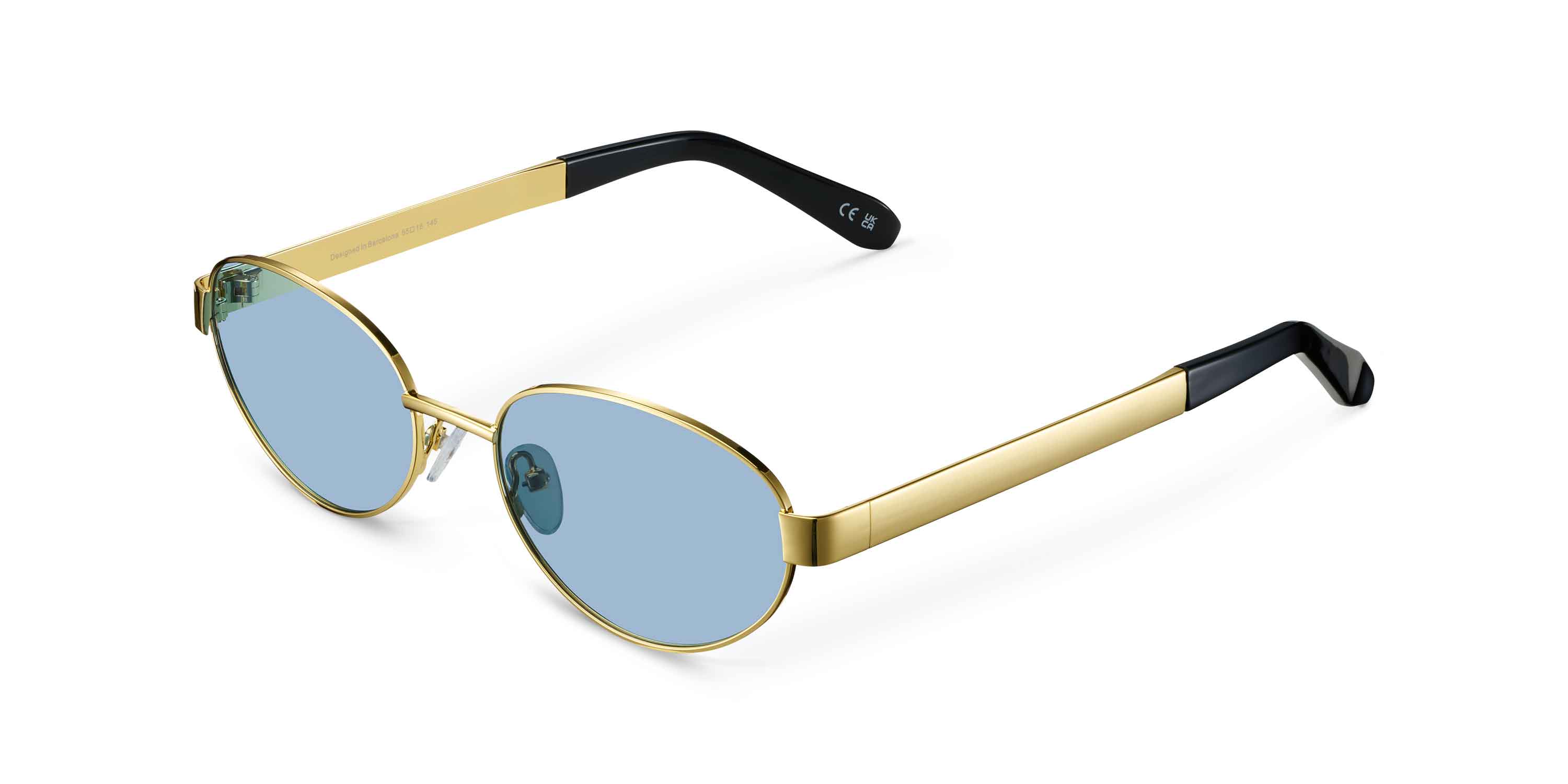 meller-karam-gold-blue-metall-sonnenbrille-mit-schlankem-rahmen image 2
