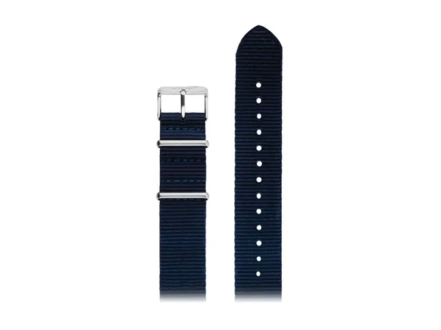 komono-strap-20-nato-blue-silver-uhrenarmband image 1