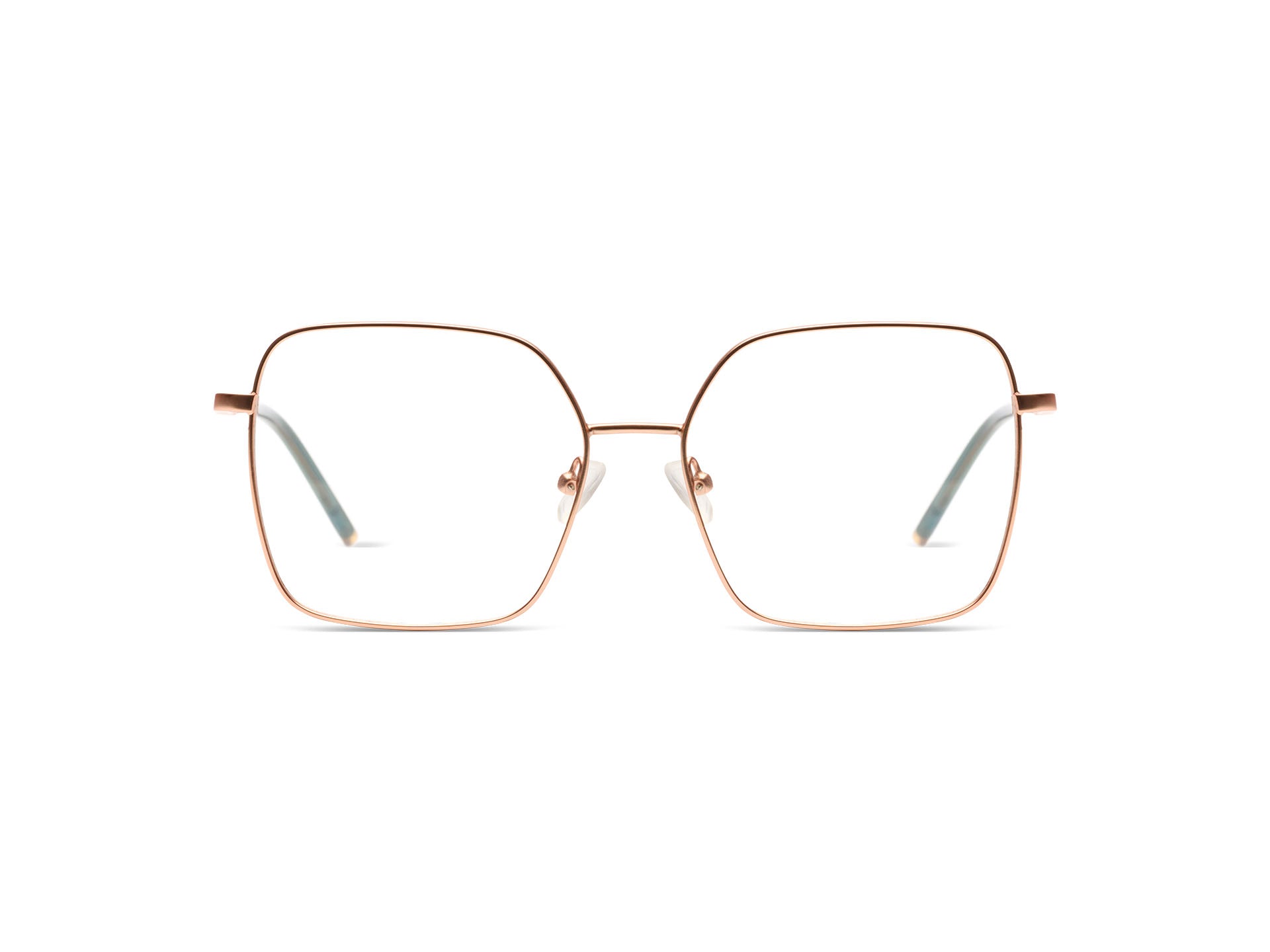 komono-audrey-rose-gold-matte-emerald-brille image 1