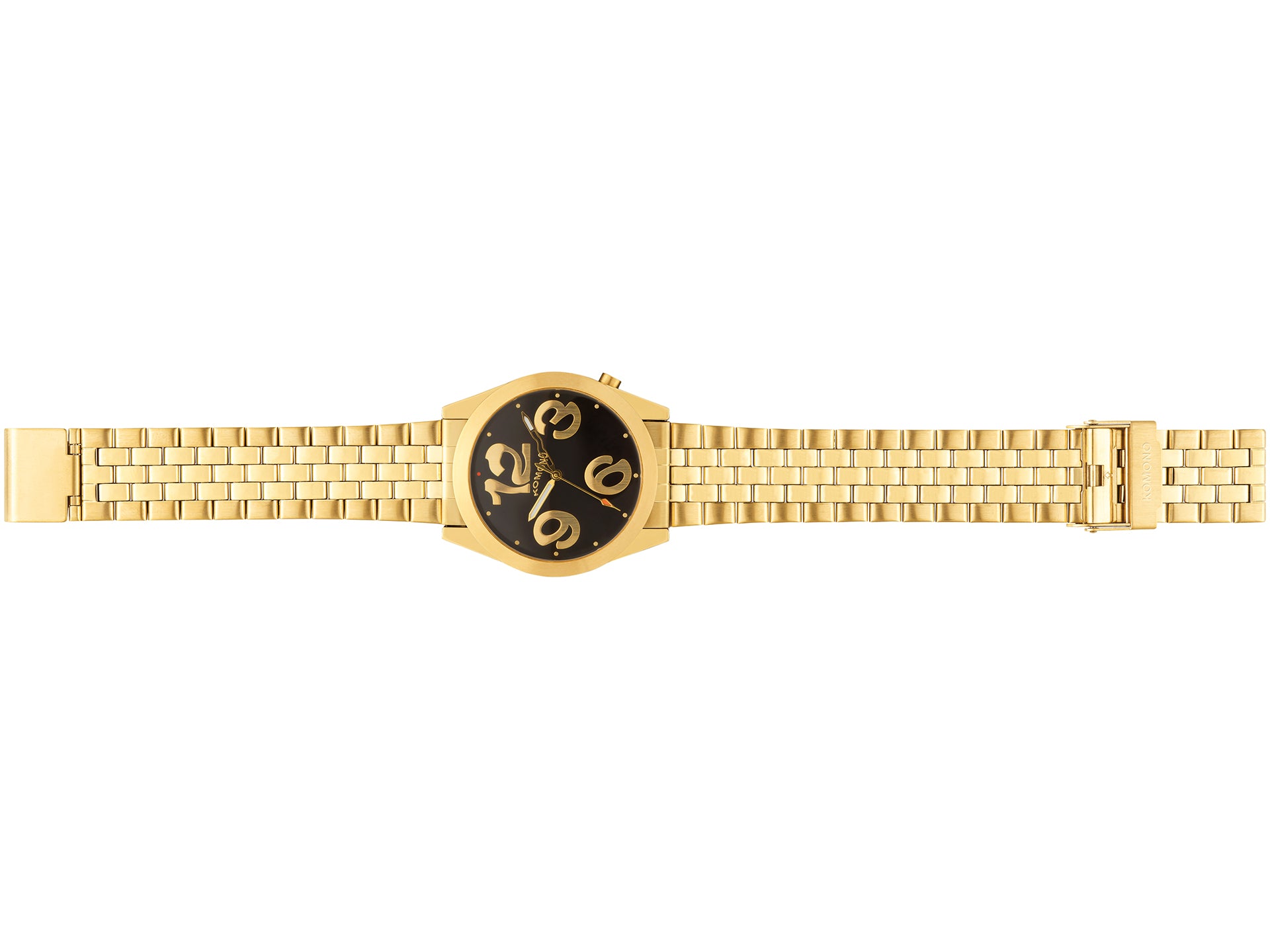 komono-ray-liquid-estate-gold-black-armbanduhr image 2