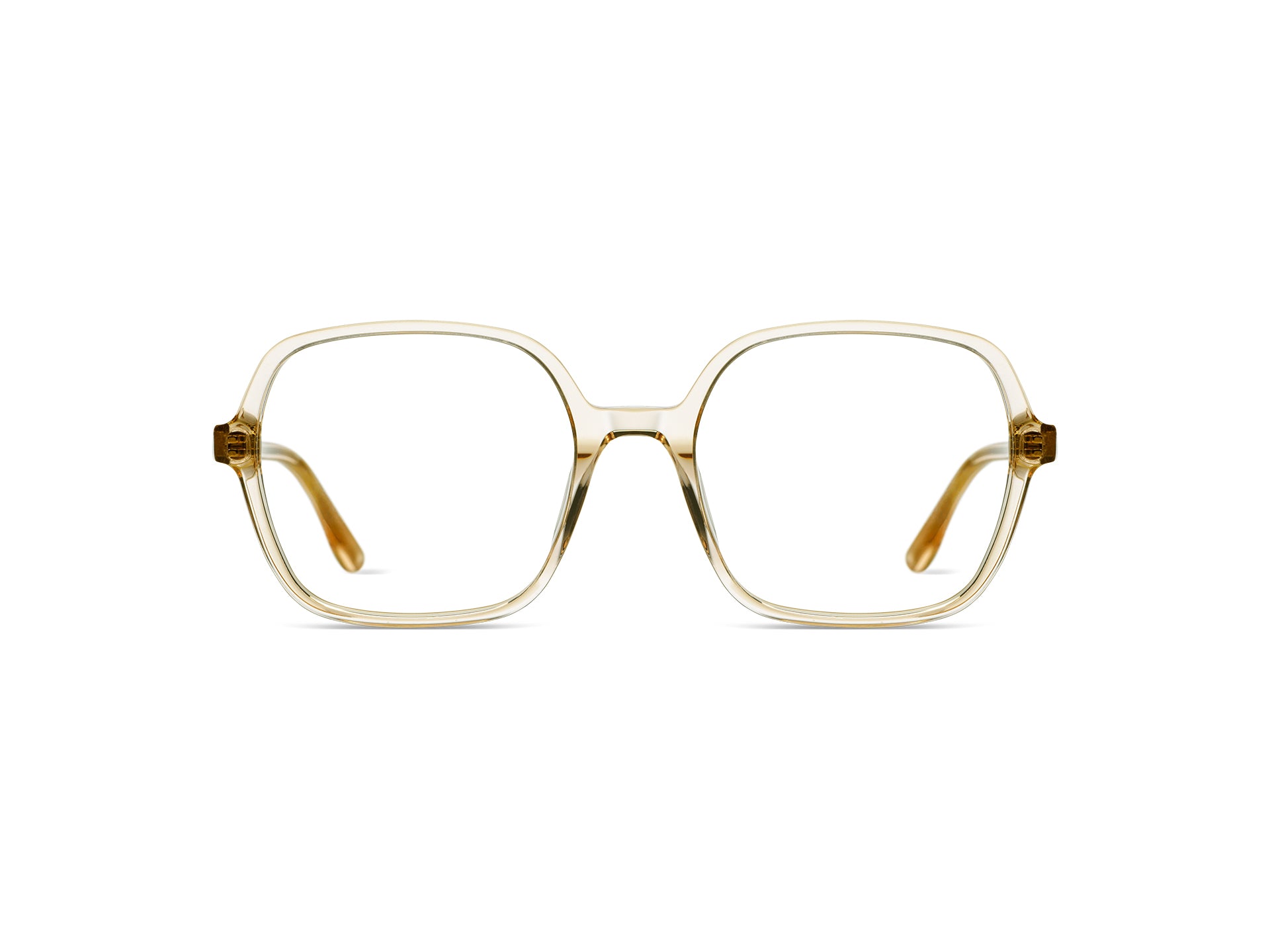 komono-petra-champagne-oversized-quadratische-sonnenbrille-aus-eco-acetat-medium image 1