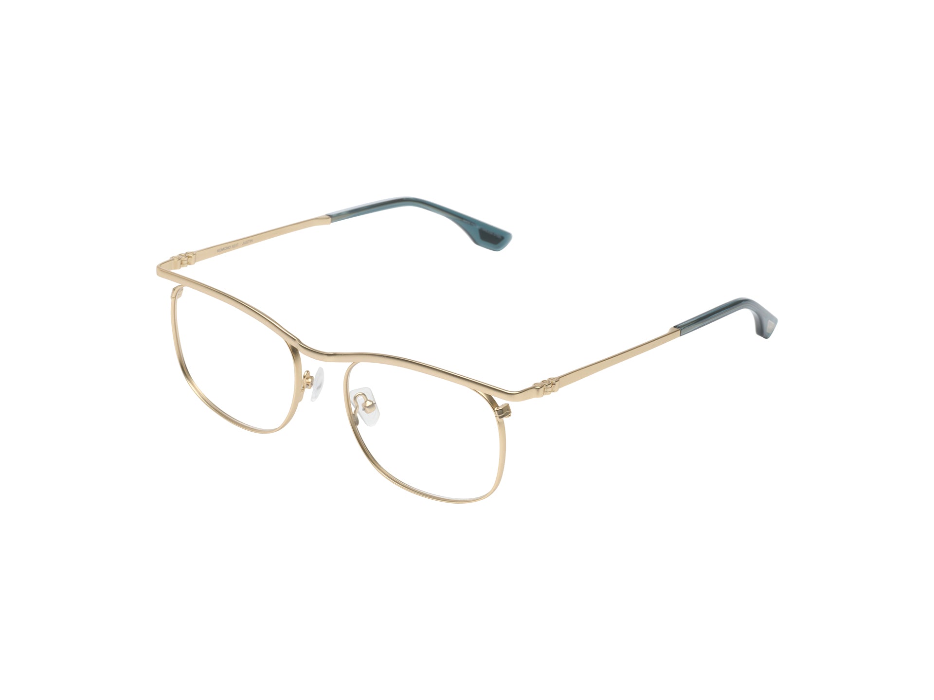 komono-justin-white-gold-matte-sonnenbrille image 2