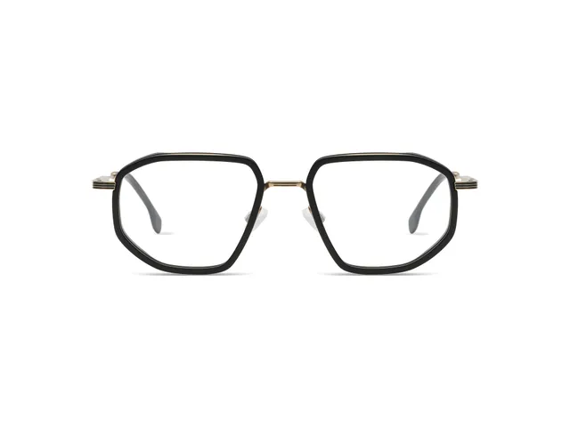 komono-axel-titanium-brillengestell-white-gold-black image 1