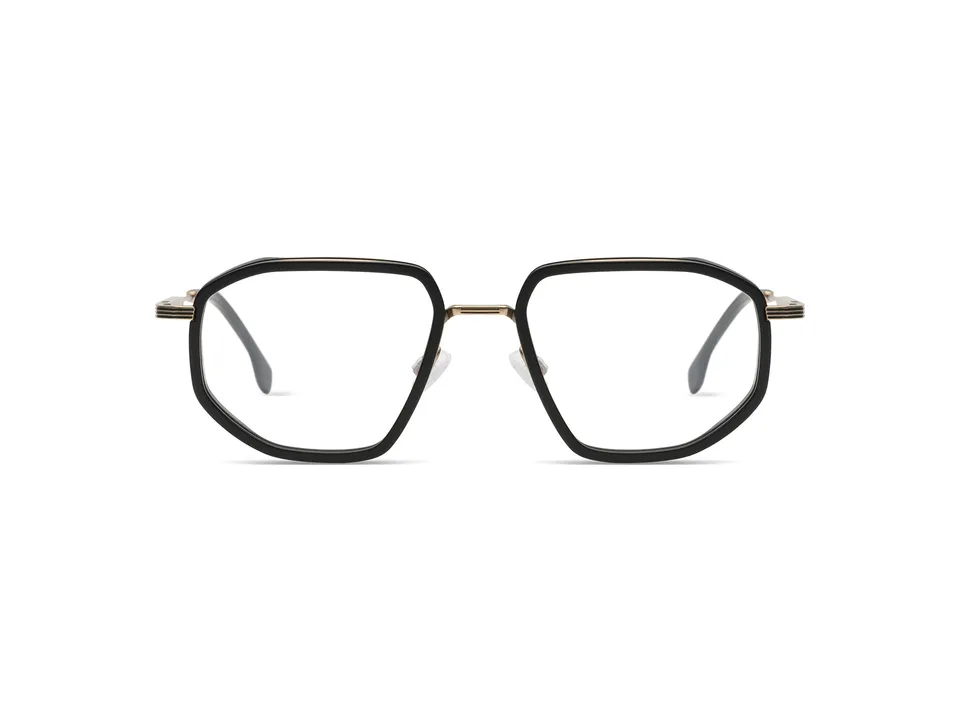 komono-axel-titanium-brillengestell-white-gold-black image 1
