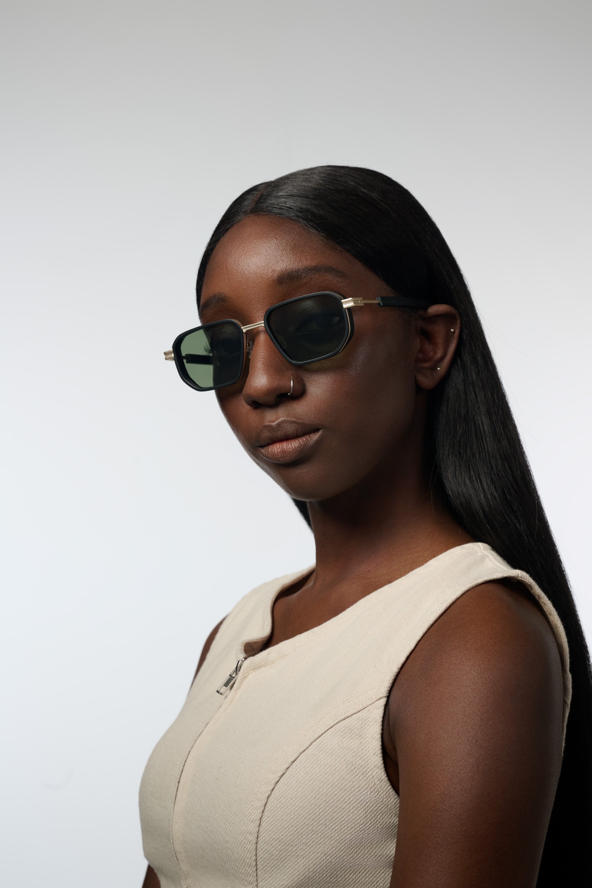komono-harvey-white-gold-black-sonnenbrille image 3