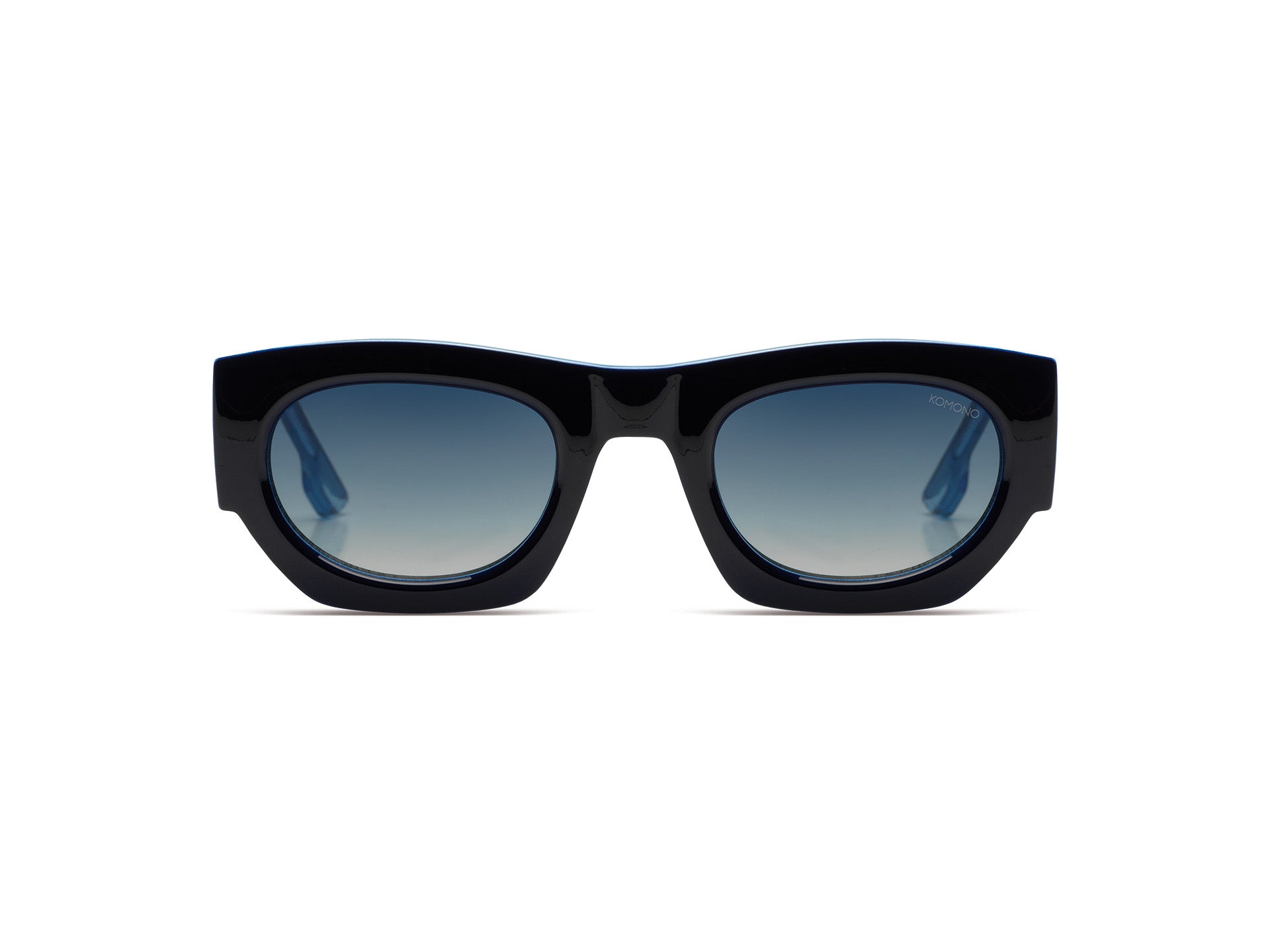 komono-alpha-midnight-sky-sonnenbrille-rechteckform-aus-bio-nylon-gro-e-passform image 1