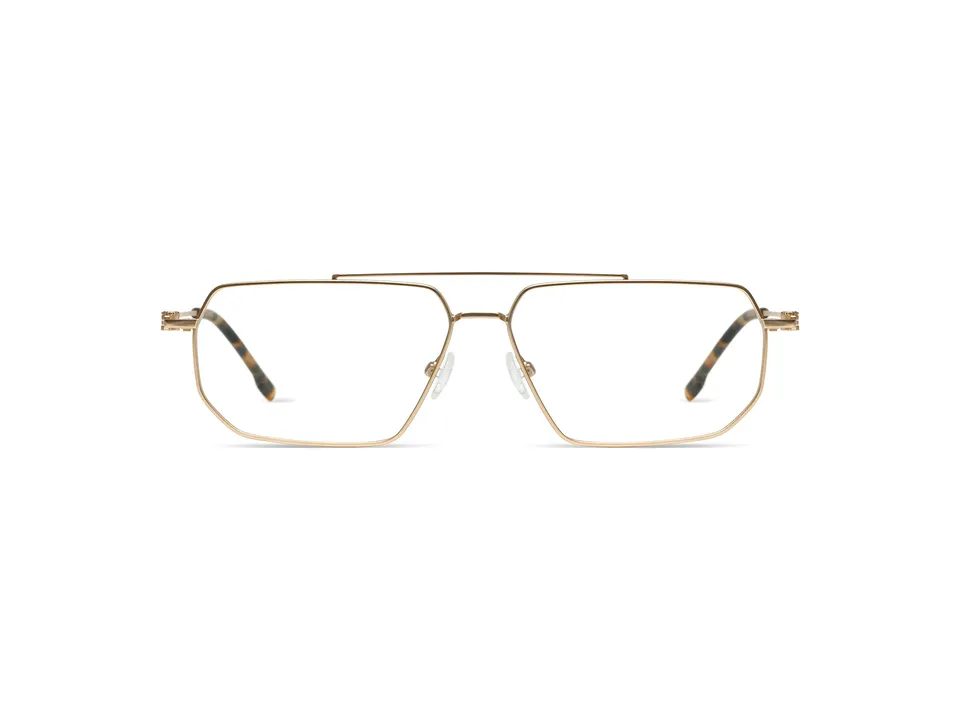 komono-frederic-white-gold-matte-optische-fassung image 1
