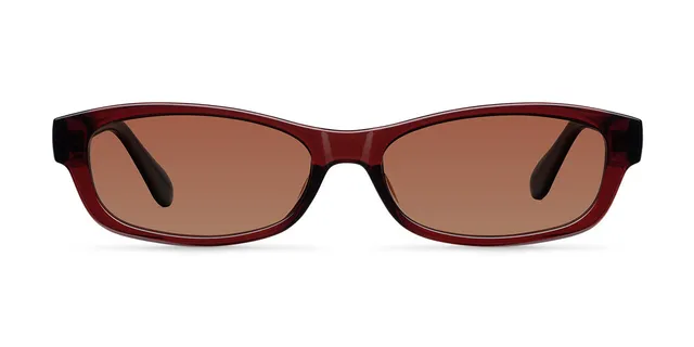 meller-amar-maroon-brown-sonnenbrille-rechteckig image 1