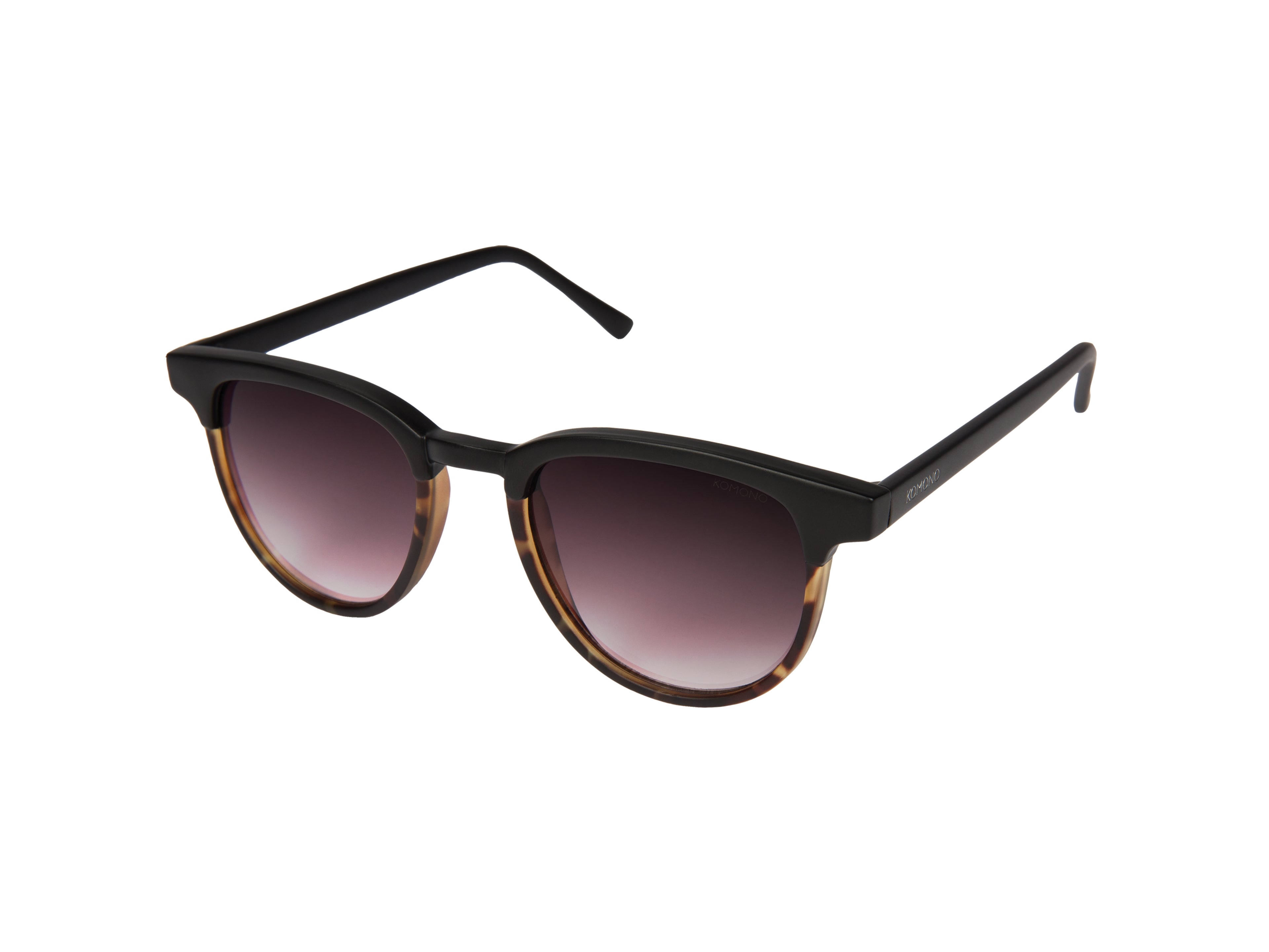 komono-francis-matte-black-tortoise-sonnenbrille image 2