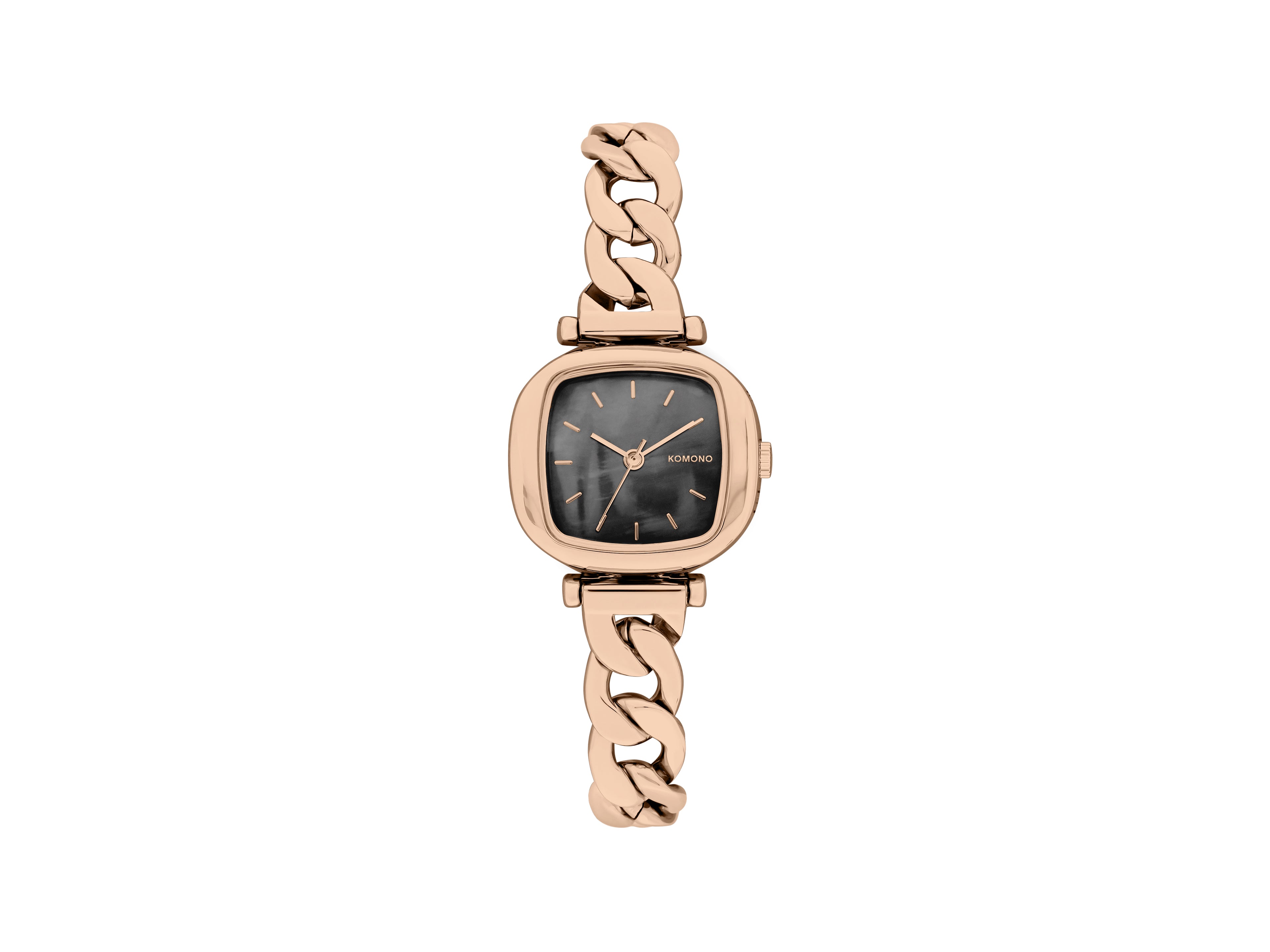 komono-moneypenny-revolt-sonnenbrille-rose-gold-black image 1