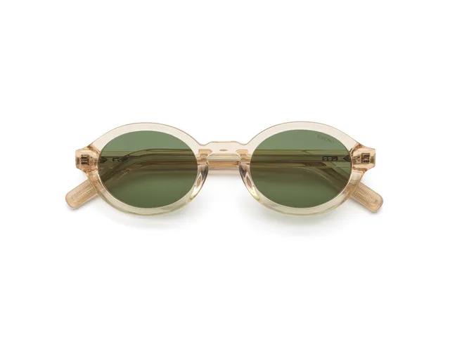 komono-jace-champagne-sonnenbrille-ovale-polarized-form-acetat-medium-fit image 1