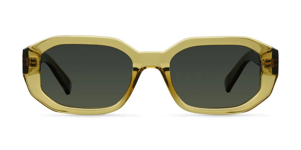 meller-kessie-sonnenbrille-pear-olive-geometrisch image 1